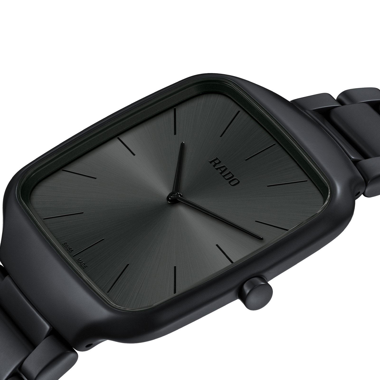 Replica Rado True Square Thinline X Les Couleurs Le Corbusier Limited Edition 37mm Unisex details Black R27062152