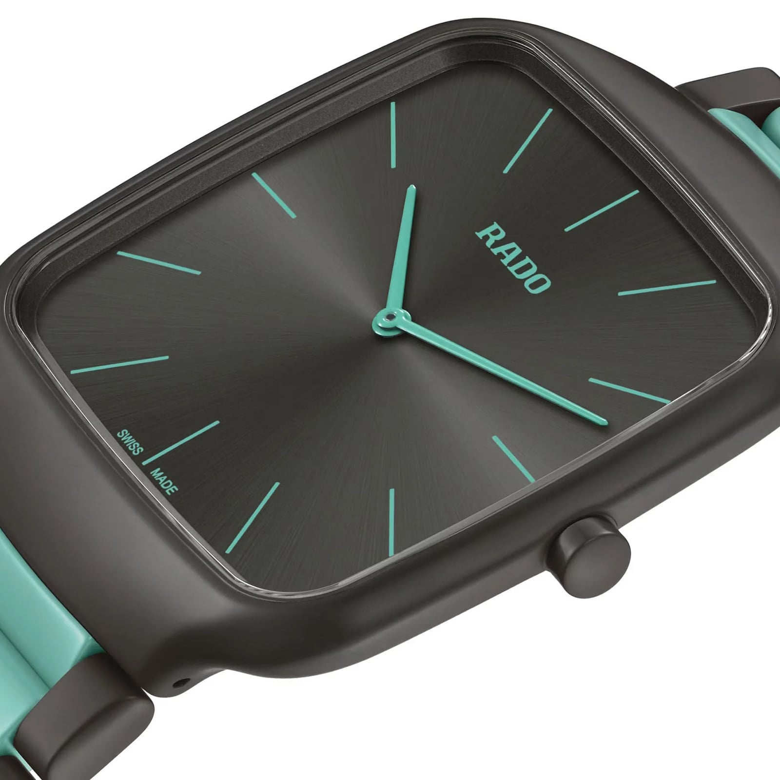Replica Rado True Square Thinline X Les Couleurs Le Corbusier 37mm Limited Edition Unisex details Grey And Green R27045162 4 Replica Rado True Square Thinline X Les Couleurs Le Corbusier 37mm Limited Edition Unisex details Grey And Green R27045162