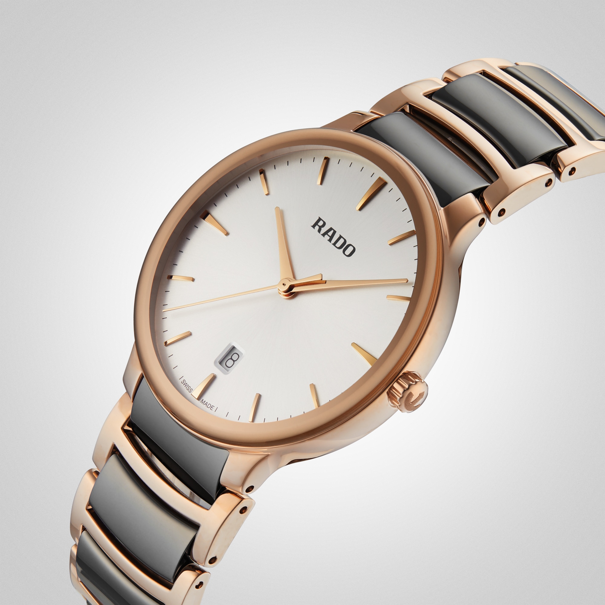 Replica Rado Centrix 39mm Mens details Black R30023012 4 Replica Rado Centrix 39mm Mens details Black R30023012
