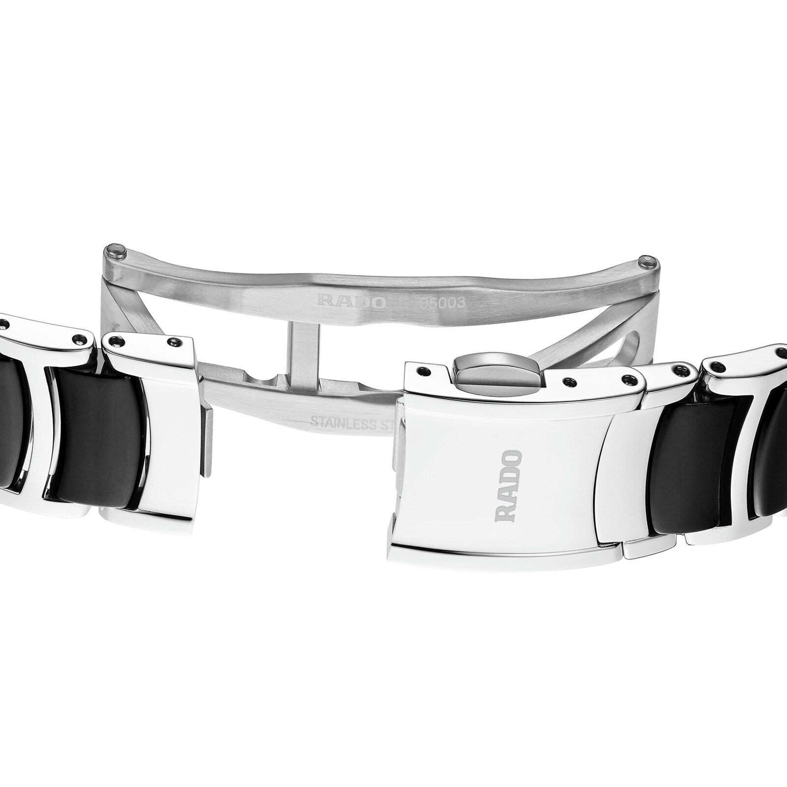Replica Rado Centrix 30.5mm Unisex details Black R30020742