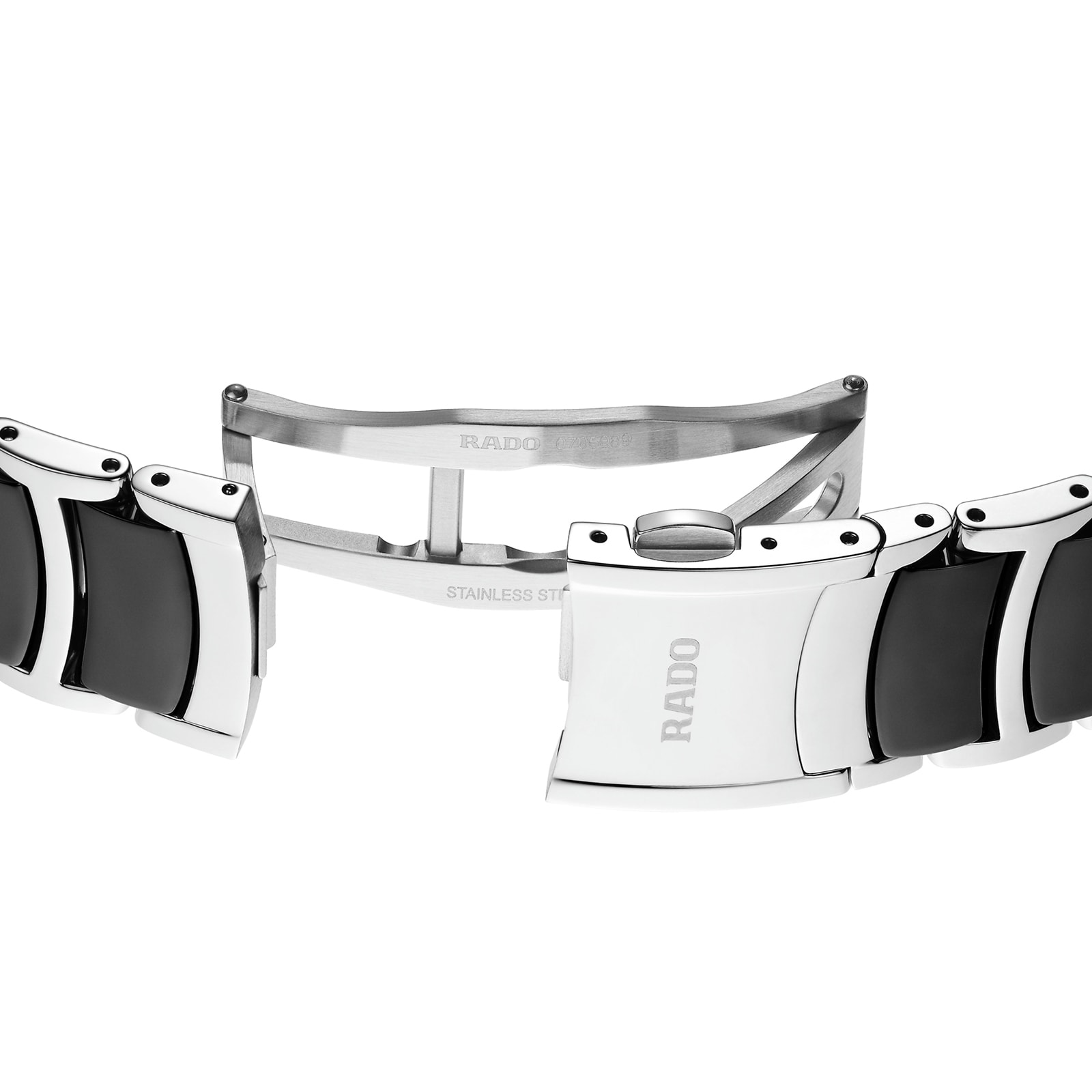 Replica Rado Centrix 39.5mm Mens details Black R30018712