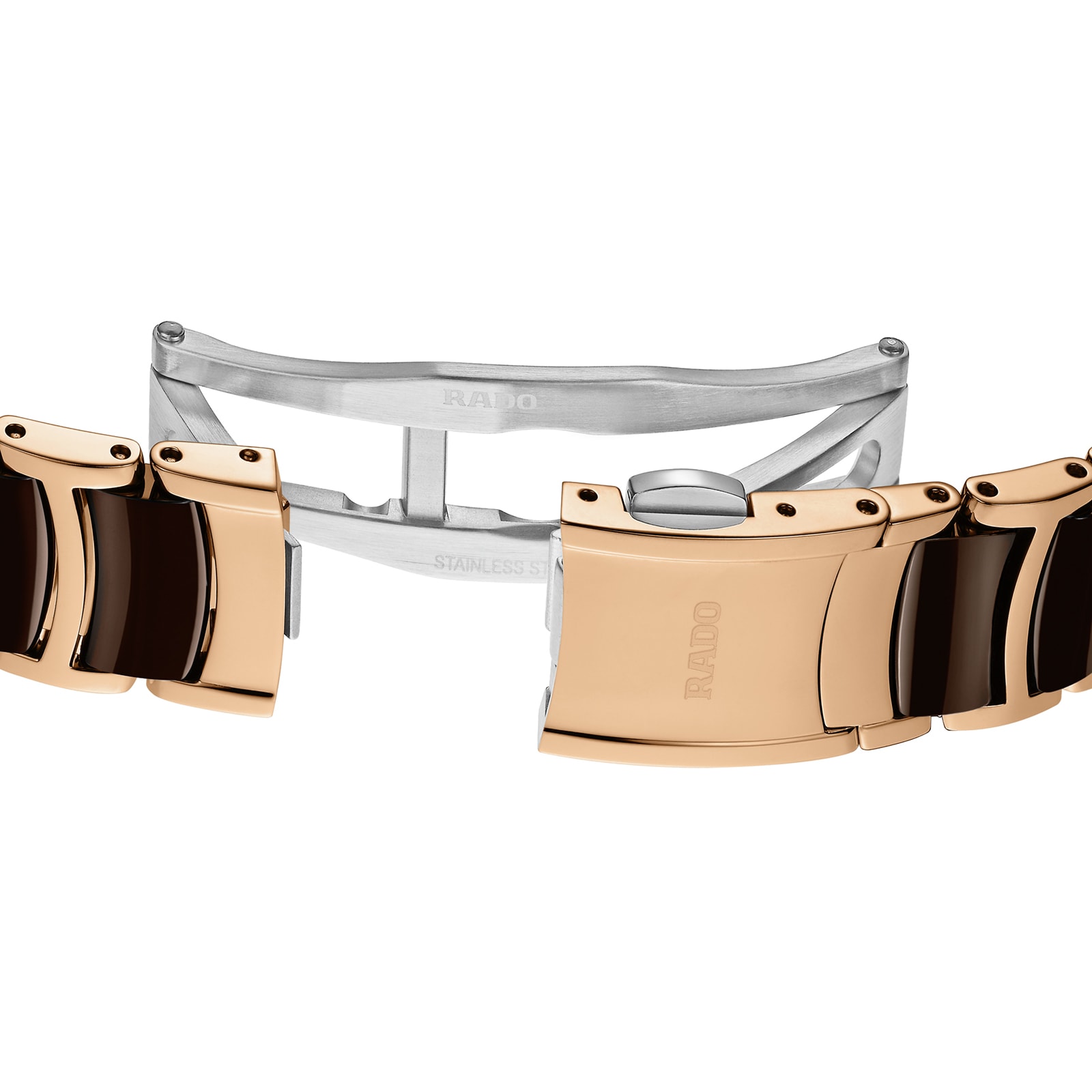 Replica Rado Centrix 30.5mm Unisex details Brown R30019732 4 Replica Rado Centrix 30.5mm Unisex details Brown R30019732
