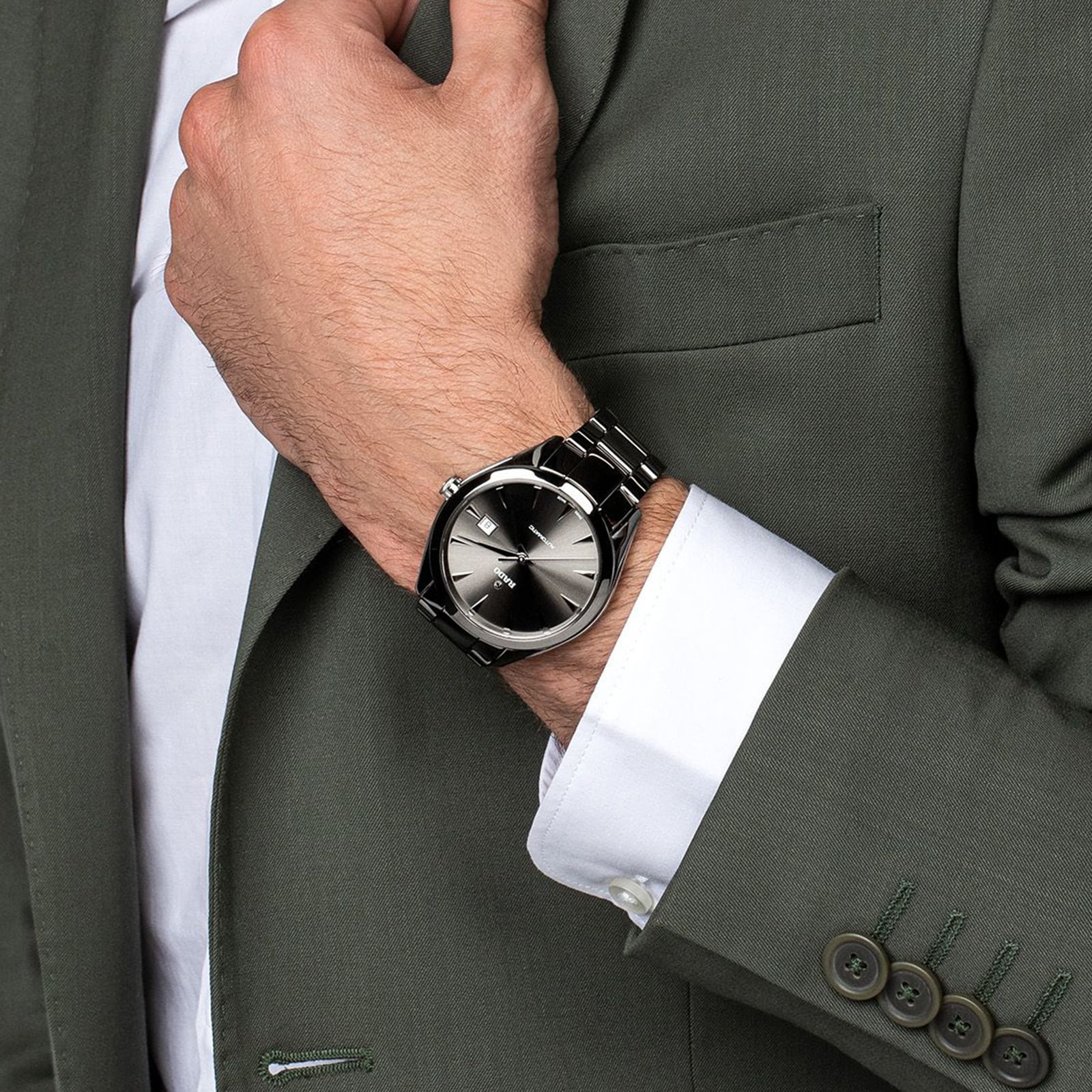 Replica Rado HyperChrome Automatic 42mm Mens details R32254302