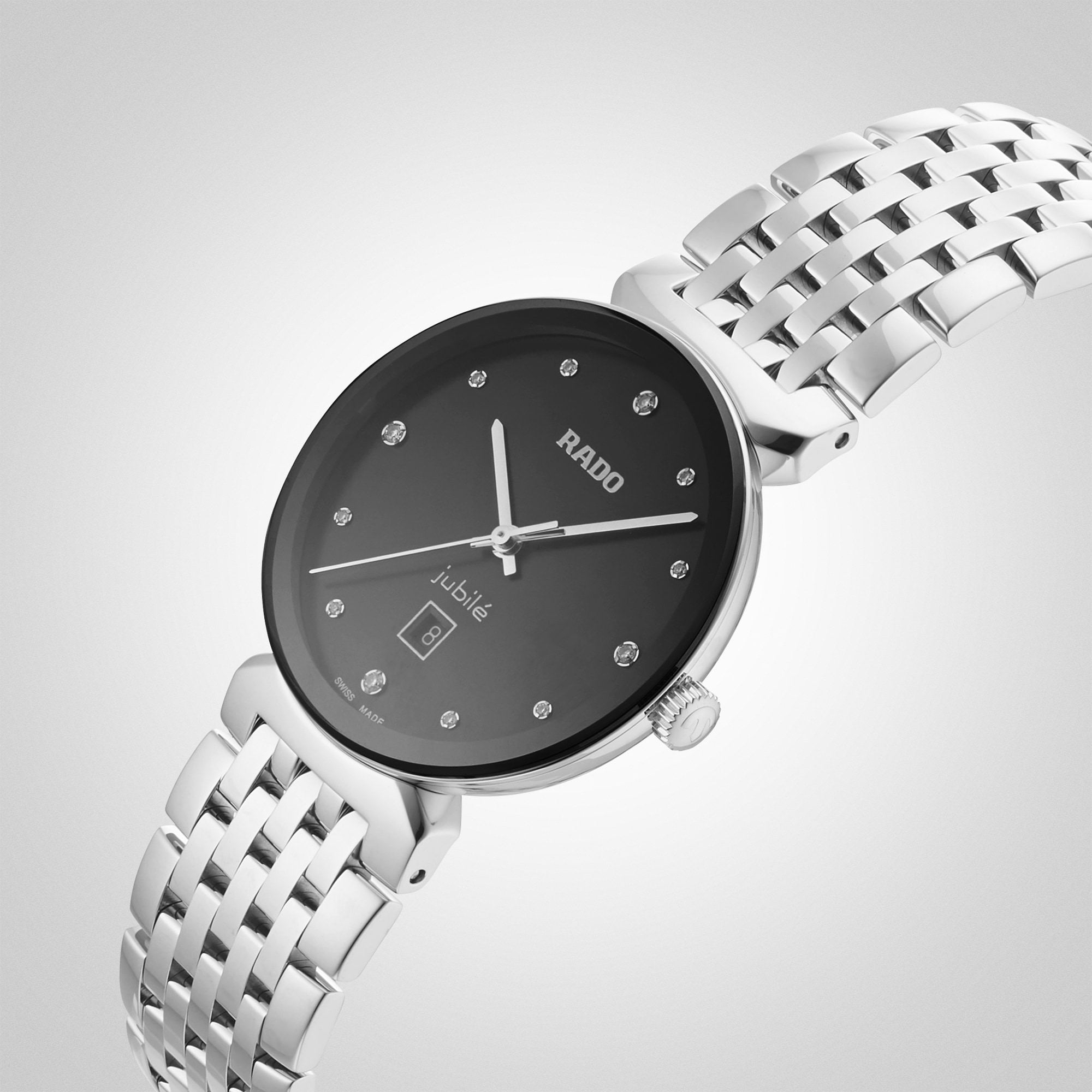 Replica Rado Florence 30mm Ladies details Black R48913733