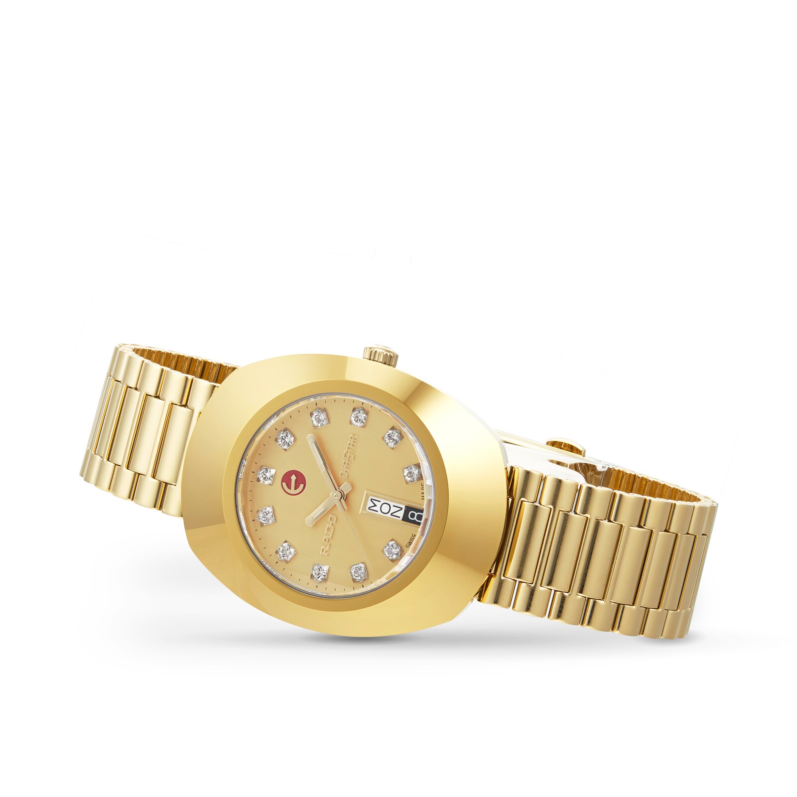 Replica Rado DiaStar 35mm Mens details Gold R12413493 4 Replica Rado DiaStar 35mm Mens details Gold R12413493