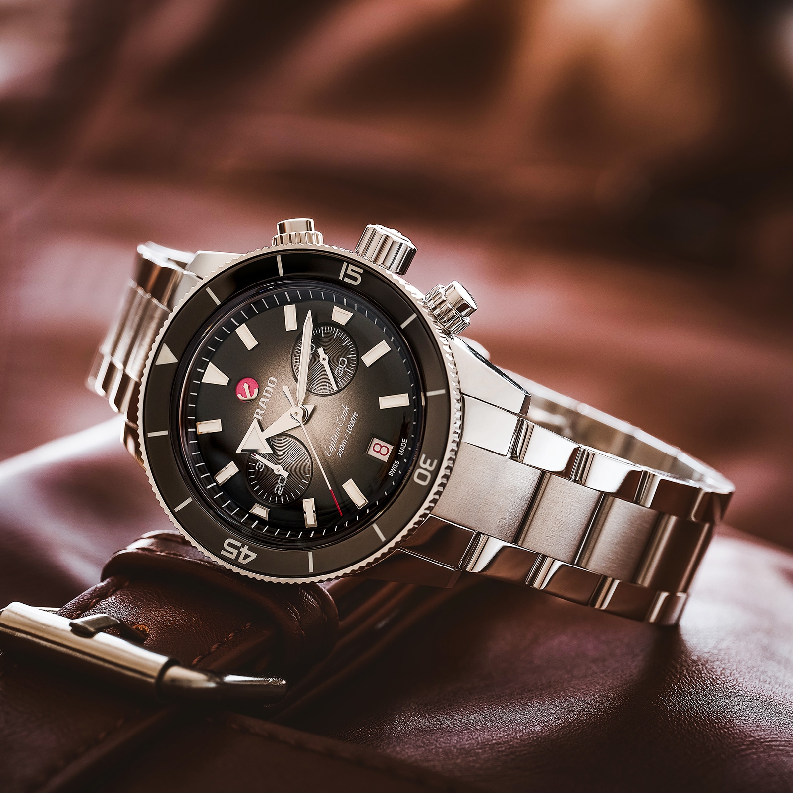Replica Rado Captain Cook Chronograph 43mm R32145158