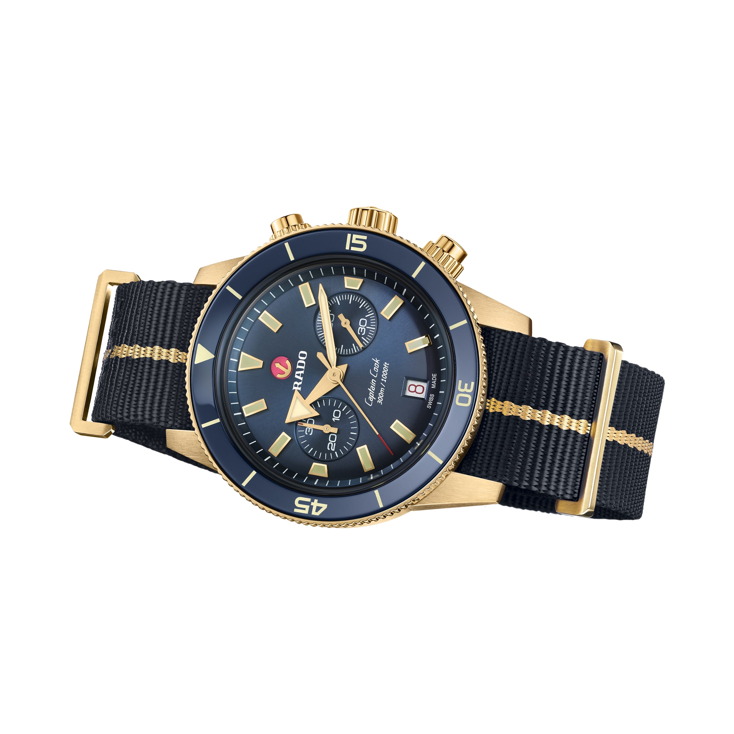 Replica Rado Captain Cook Chronograph 43mm R32146208