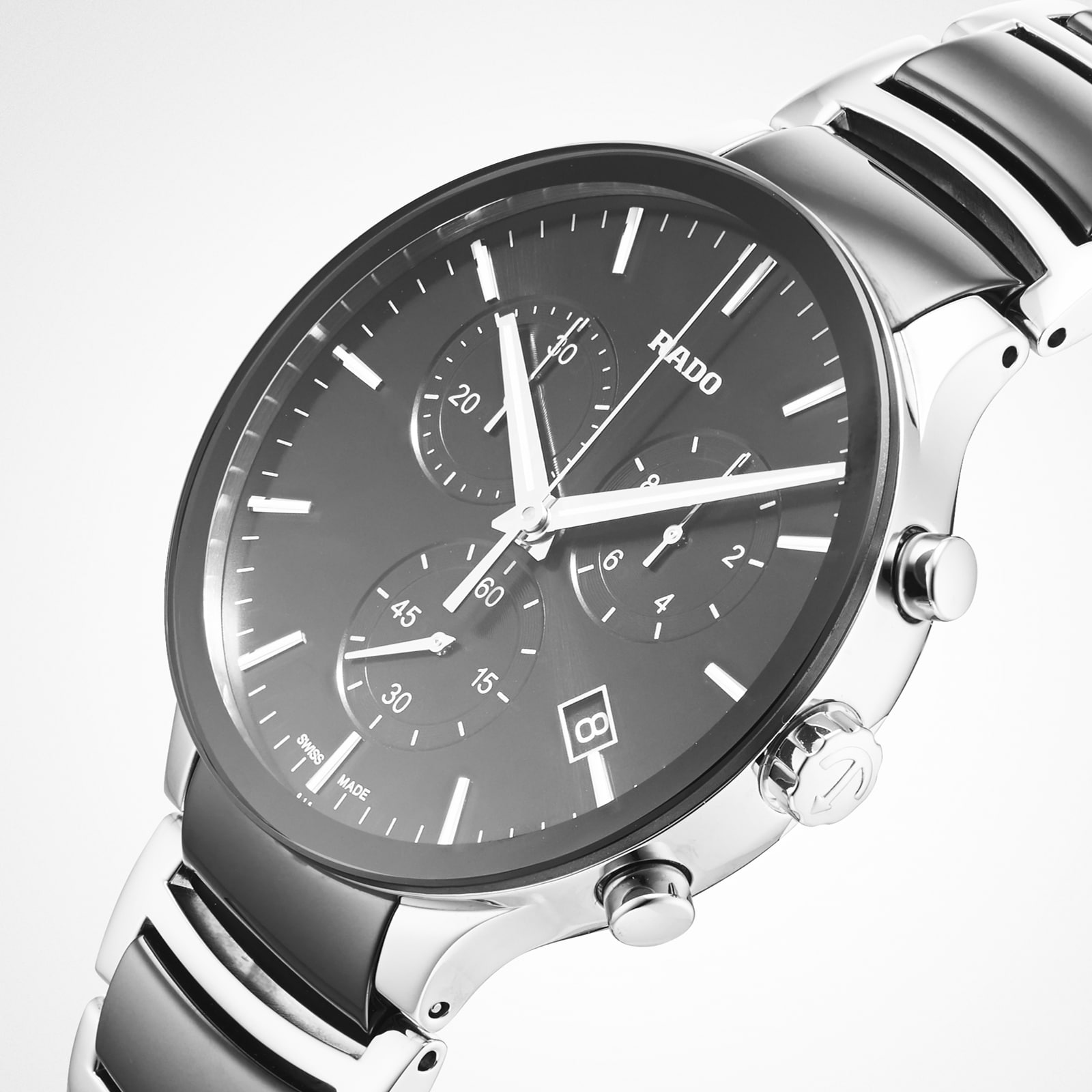 Replica Rado Centrix 44mm Mens details R30130152 4 Replica Rado Centrix 44mm Mens details R30130152