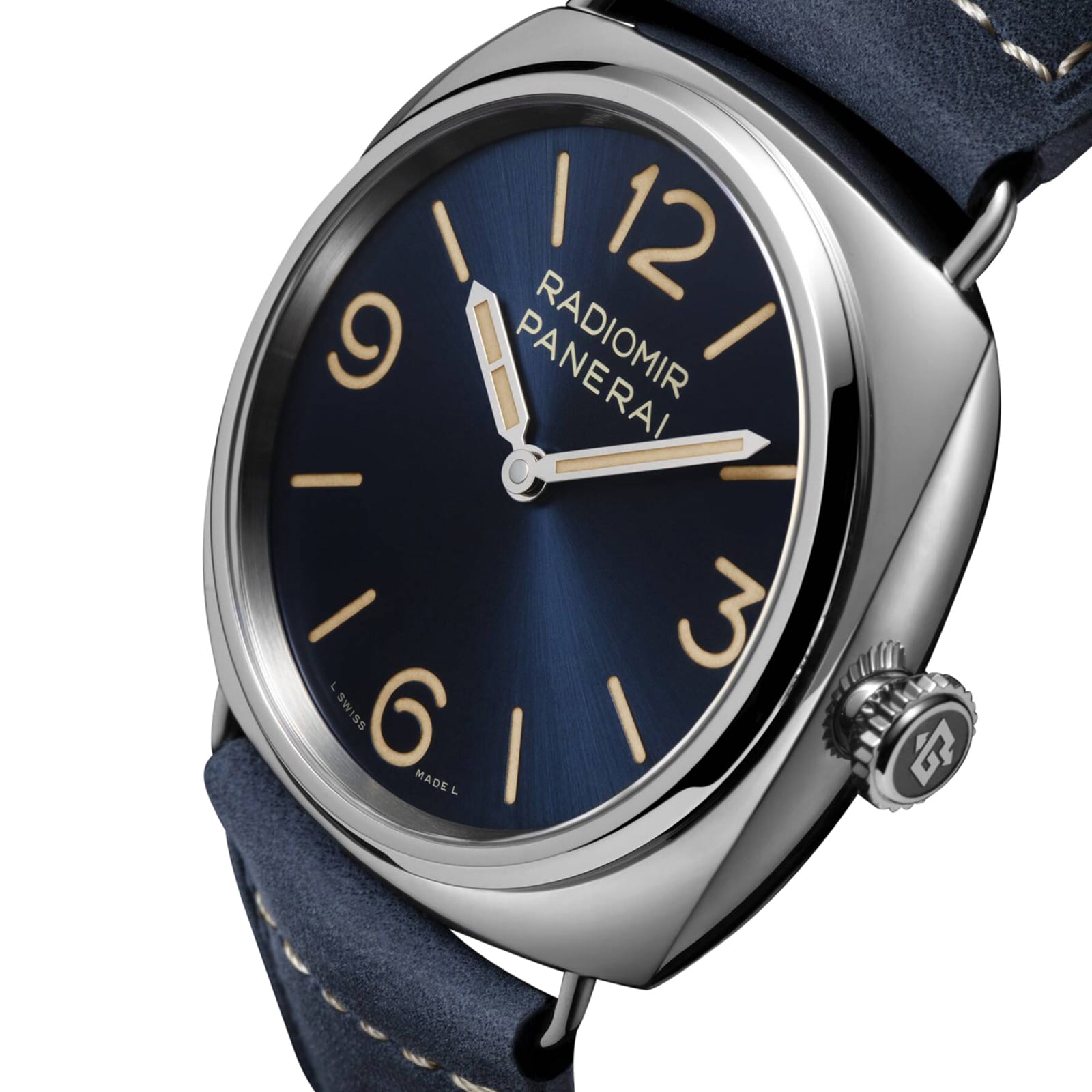 Replica Panerai Radiomir Officine 45mm Mens details Blue PAM01383