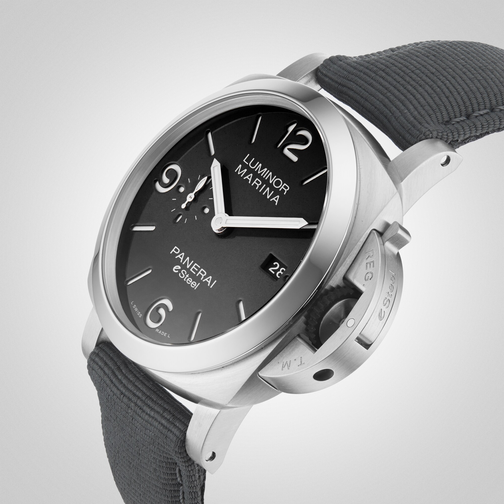 Replica Panerai Luminor Marina ESteel Grigio Roccia PAM01358 4 Replica Panerai Luminor Marina ESteel Grigio Roccia PAM01358
