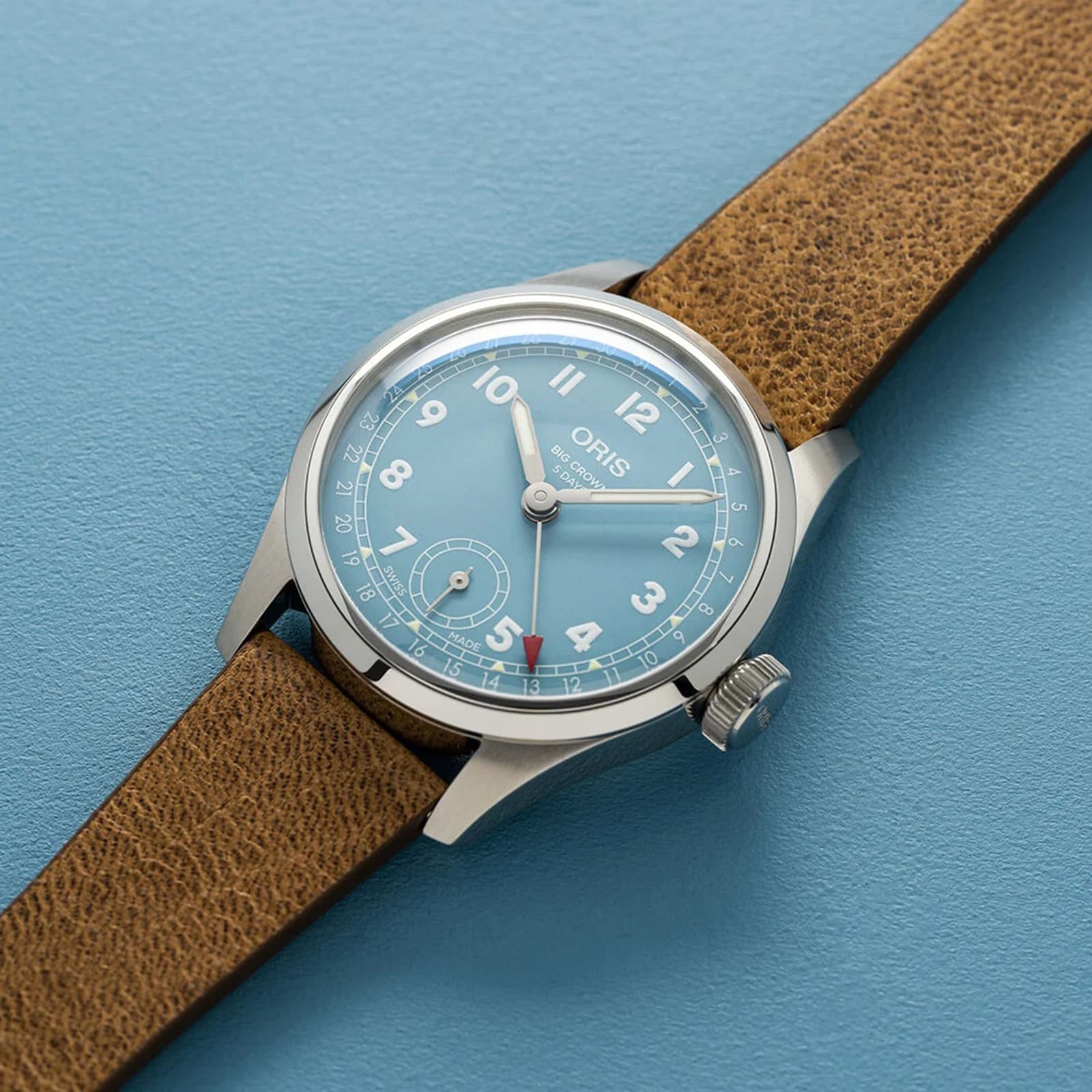 Replica Oris Big Crown Cal 473 38mm Mens details - Blue 01 473 7786 4065-07 5 19 22FC 4 Replica Oris Big Crown Cal 473 38mm Mens details - Blue 01 473 7786 4065-07 5 19 22FC