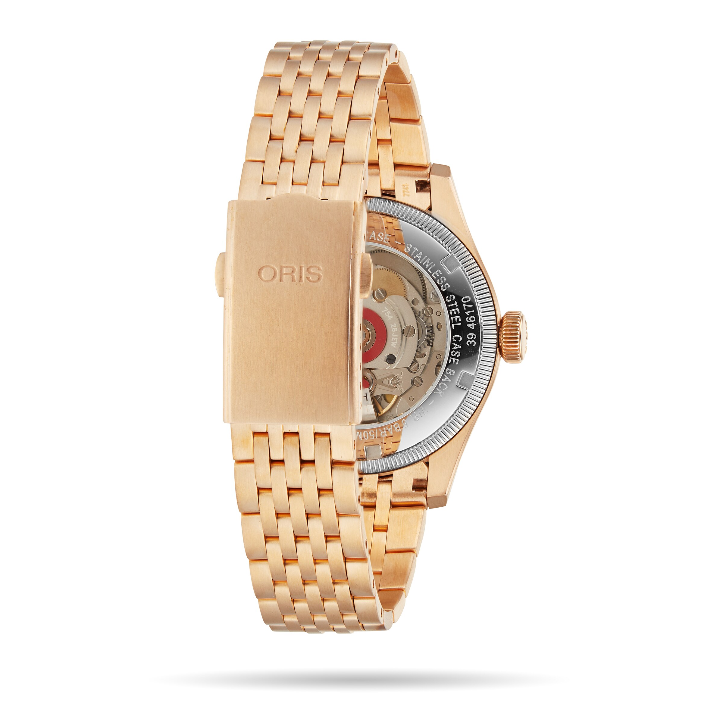 Replica Oris Big Crown 40mm Mens details - Brown 01 754 7741 3166-07 8 20 01