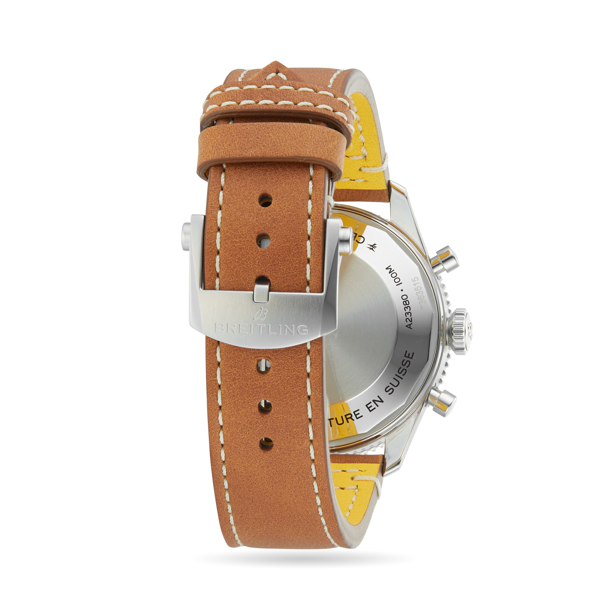 Replica Breitling Classic AVI Chronograph 42 P-51 Mustang Leather Strap details A233803A1B1X1 4 Replica Breitling Classic AVI Chronograph 42 P-51 Mustang Leather Strap details A233803A1B1X1