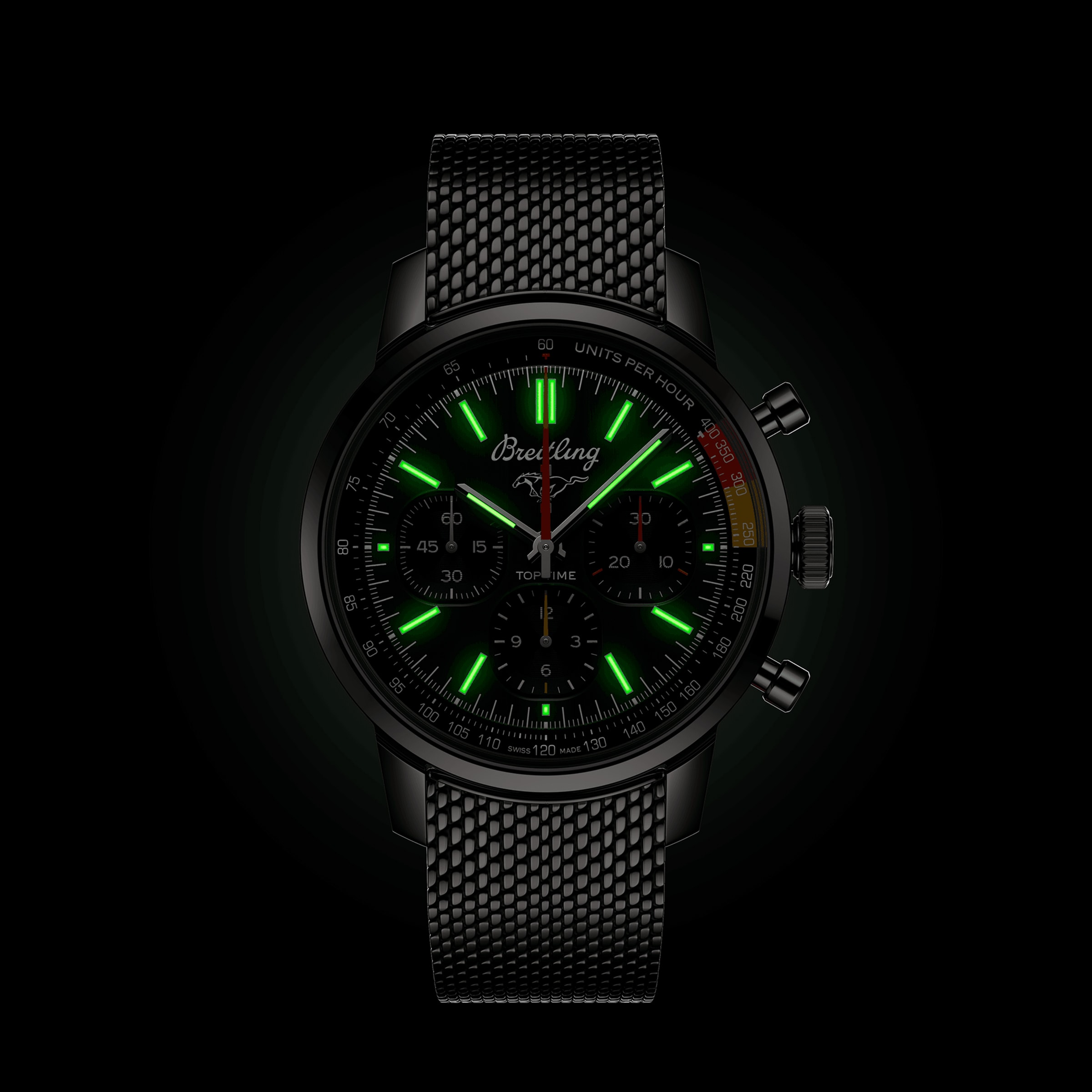 Replica Breitling Top Time B01 Classic Cars Ford Mustang 41mm Mens details Mesh Strap AB01762A1L1A1 4 Replica Breitling Top Time B01 Classic Cars Ford Mustang 41mm Mens details Mesh Strap AB01762A1L1A1