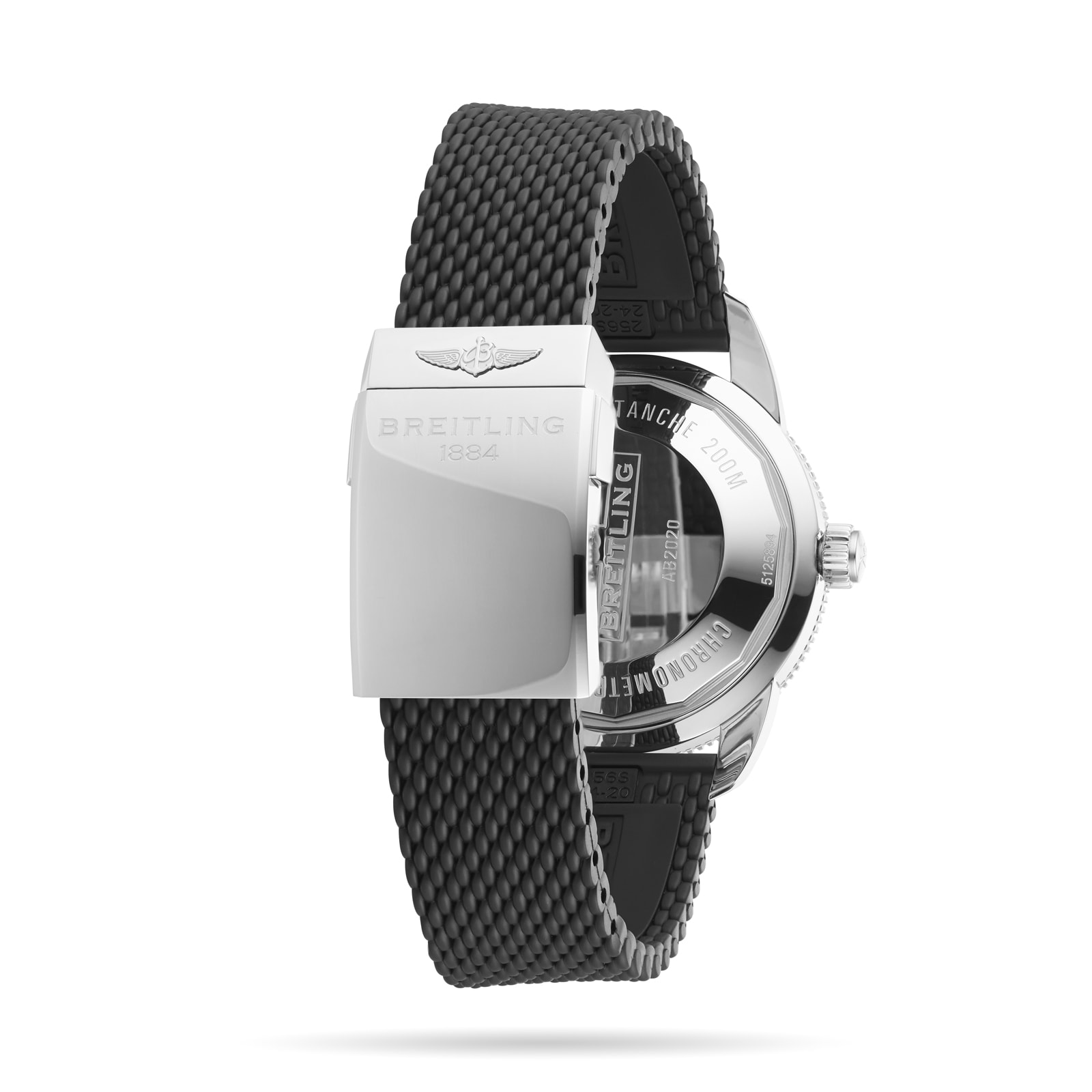 Replica Breitling Superocean Heritage B20 Automatic 46 Stainless Steel Rubber Strap details AB2020121L1S1 4 Replica Breitling Superocean Heritage B20 Automatic 46 Stainless Steel Rubber Strap details AB2020121L1S1