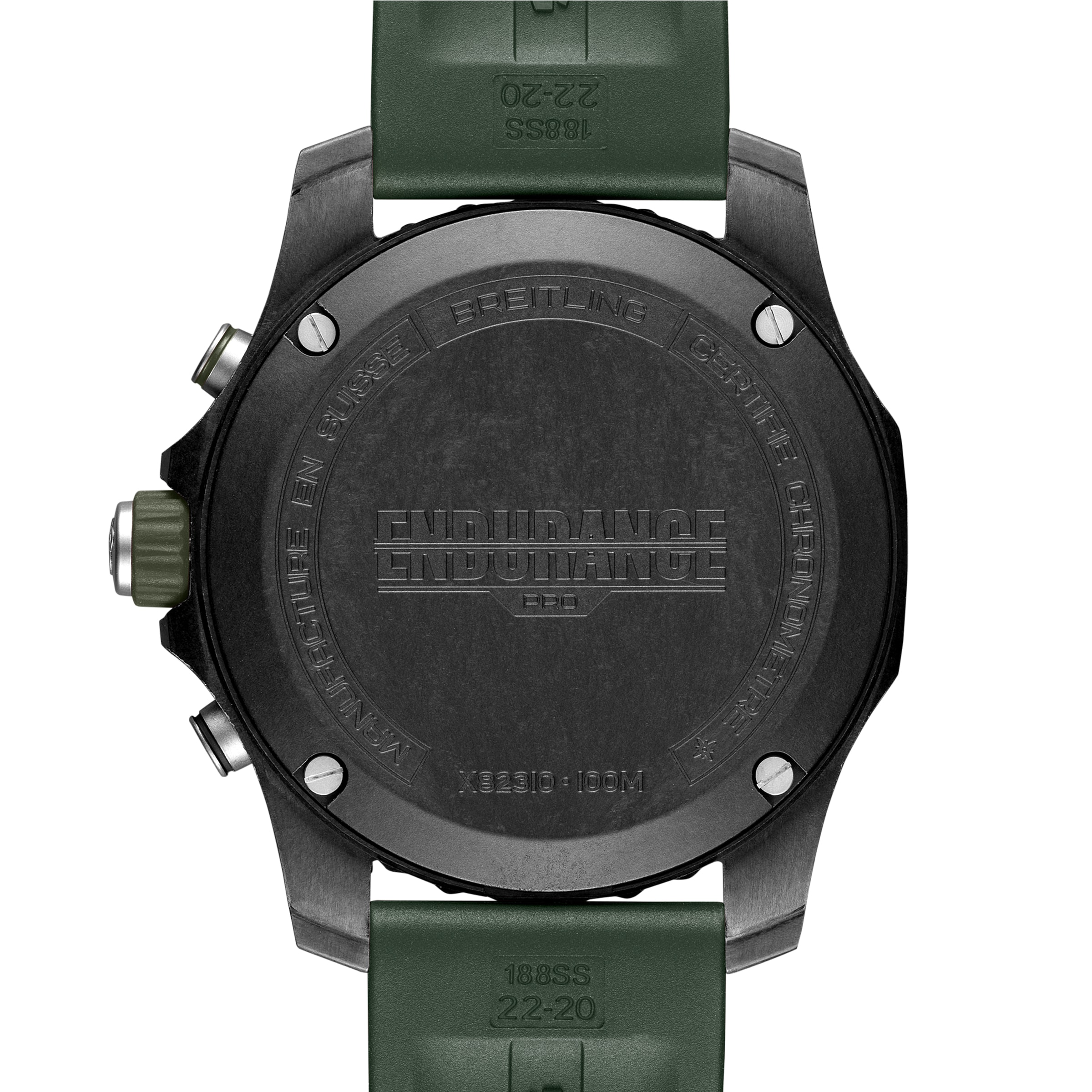 Replica Breitling Endurance Pro 44 Green details X82310D31B1S1