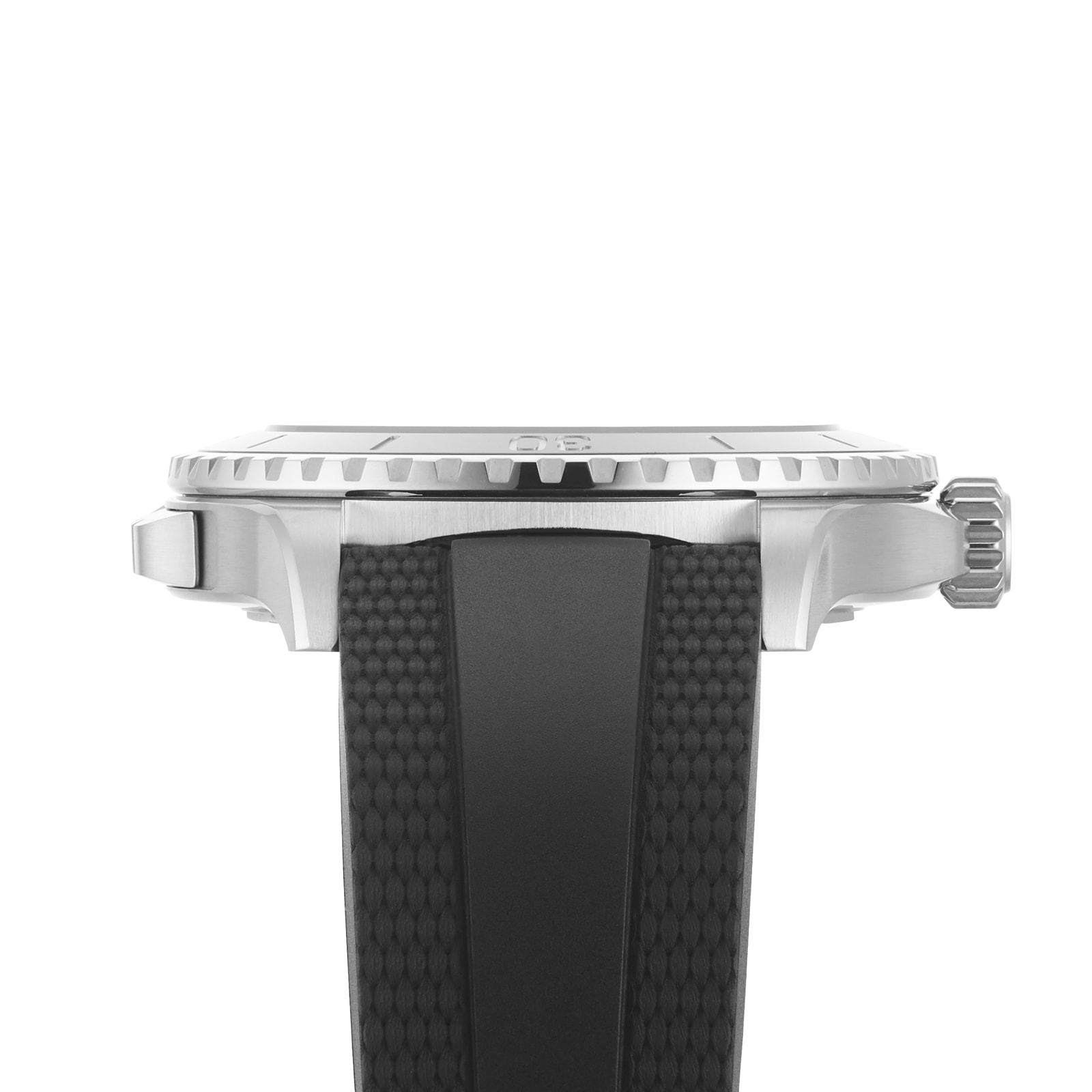 Replica Breitling Superocean Automatic 46 Stainless Steel Rubber Strap details A17378211B1S1