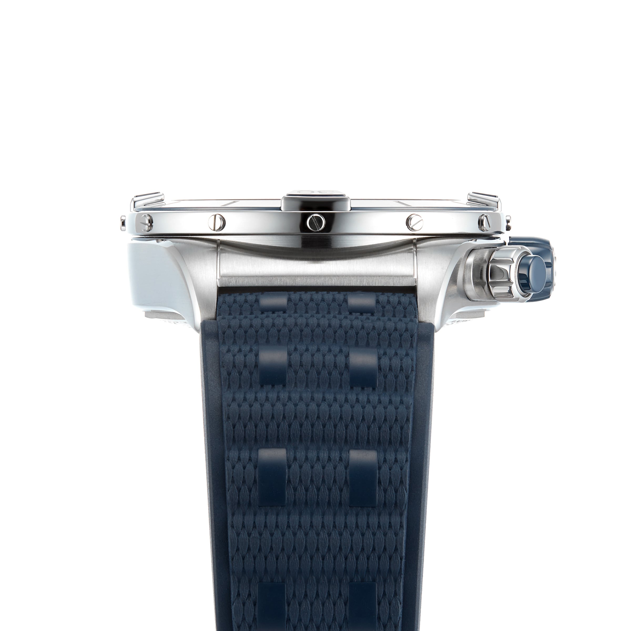 Replica Breitling Super Chronomat B01 44 Rubber Strap details AB0136161C1S1