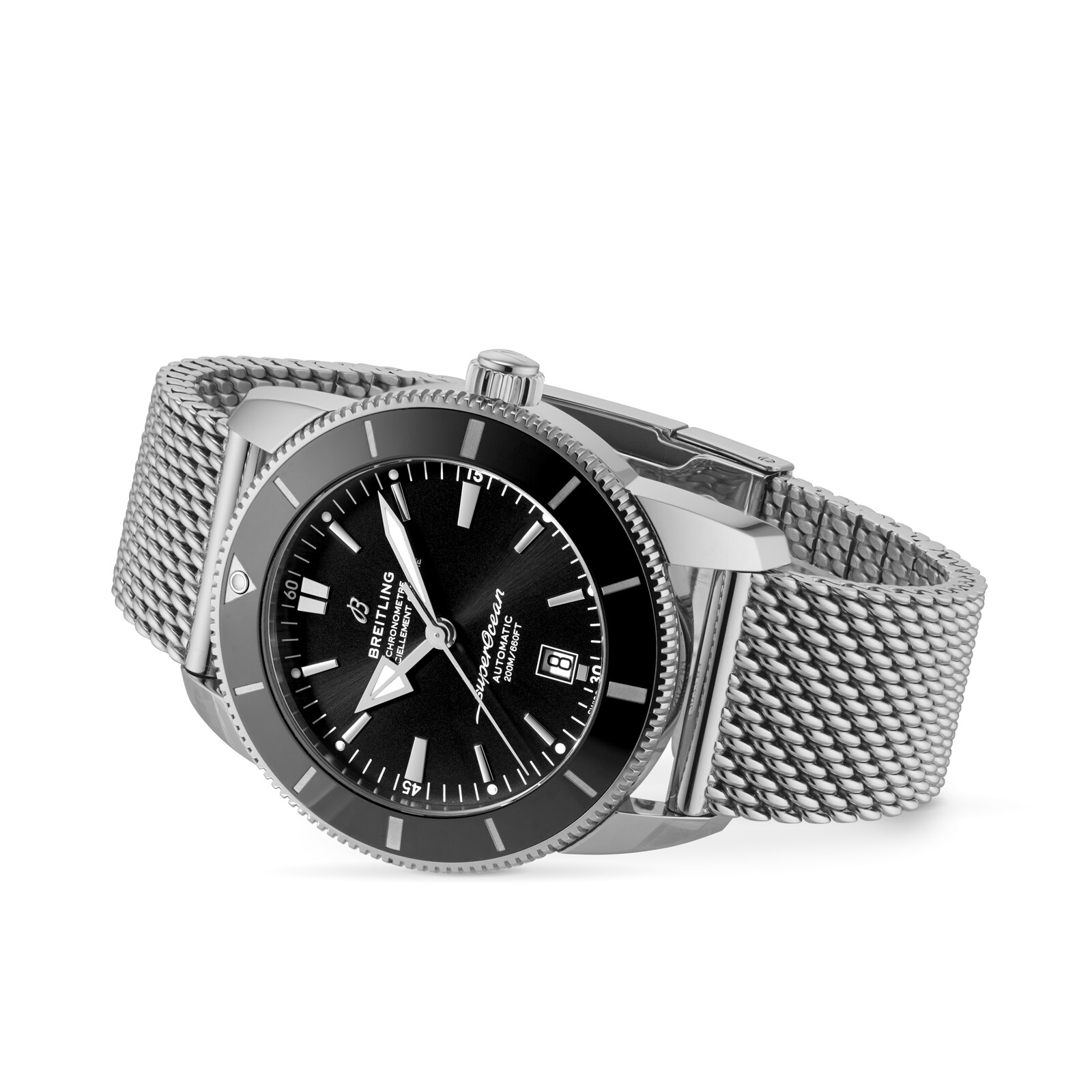 Replica Breitling Superocean Heritage B20 Automatic 46 Stainless Steel details AB2020121B1A1 4 Replica Breitling Superocean Heritage B20 Automatic 46 Stainless Steel details AB2020121B1A1