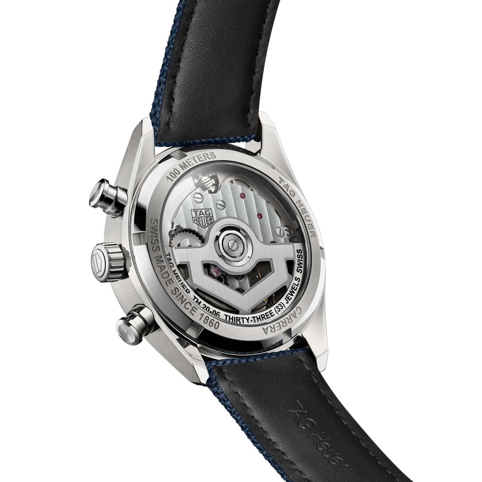 Replica TAG Heuer Carrera Chronograph Skipper 39mm Mens details Blue CBS2213.FN6002 4 Replica TAG Heuer Carrera Chronograph Skipper 39mm Mens details Blue CBS2213.FN6002