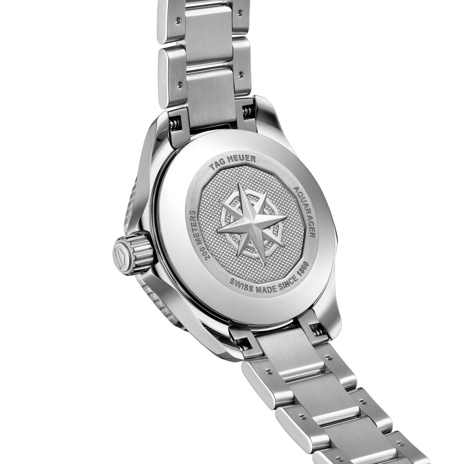 Replica TAG Heuer Aquaracer Professional 200 Date 30mm Ladies details Red WBP2414.BA0622