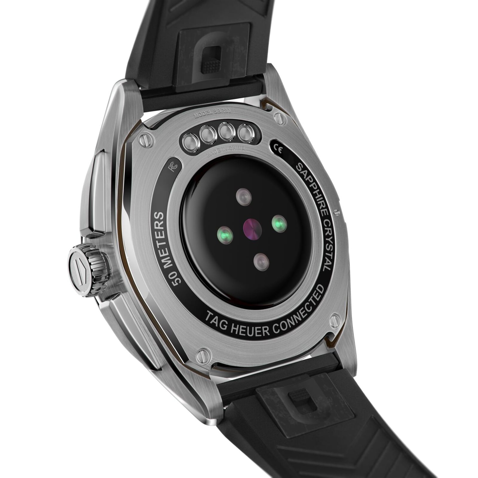 Replica TAG Heuer Connected Calibre E4 42mm - 2022 - Steel Case (SBR80 42mm) - Black Rubber Strap SBR8010.BT6255 4 Replica TAG Heuer Connected Calibre E4 42mm - 2022 - Steel Case (SBR80 42mm) - Black Rubber Strap SBR8010.BT6255