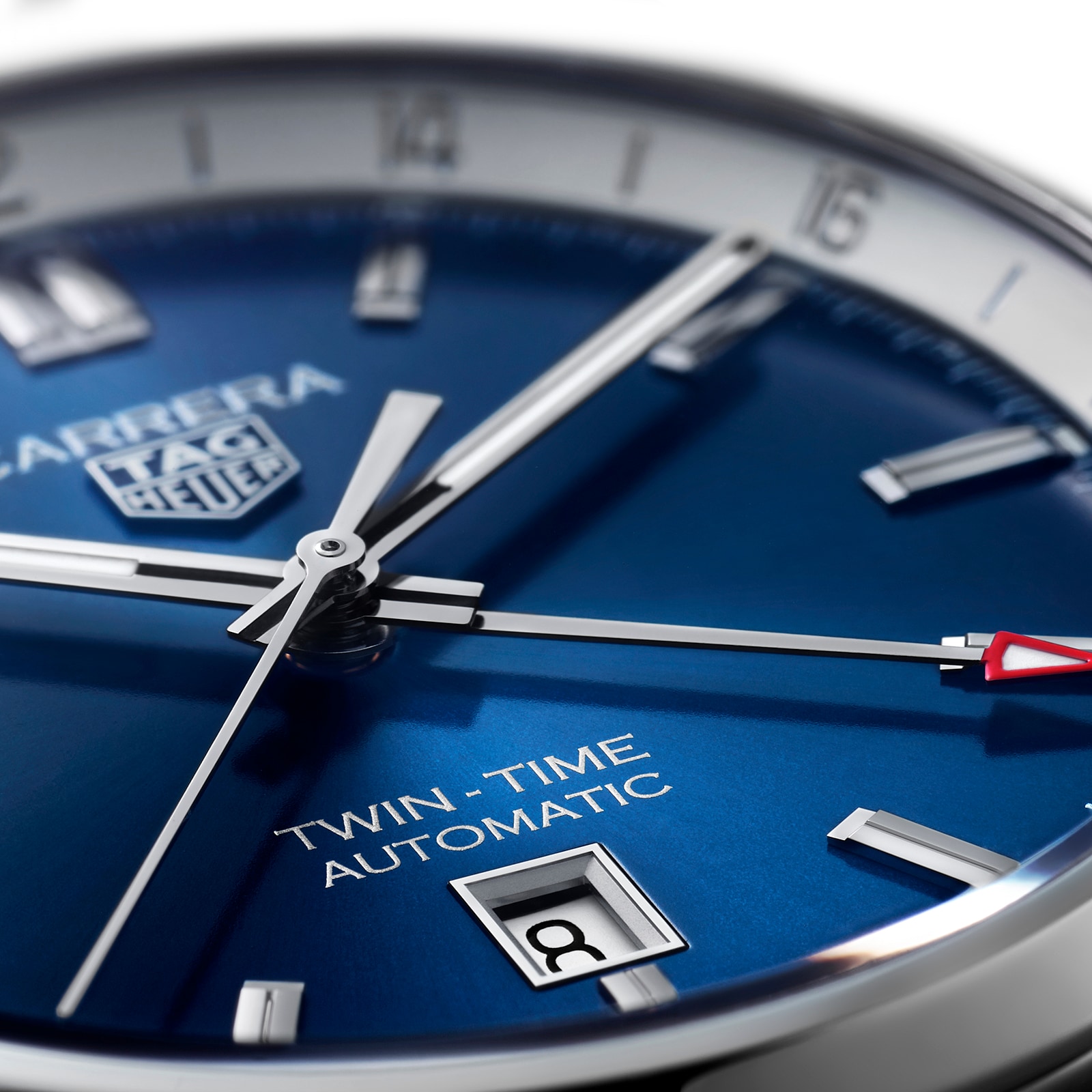 Replica TAG Heuer Carrera Three-Hand Twin-Time 41mm Automatic Mens details WBN201A.BA0640
