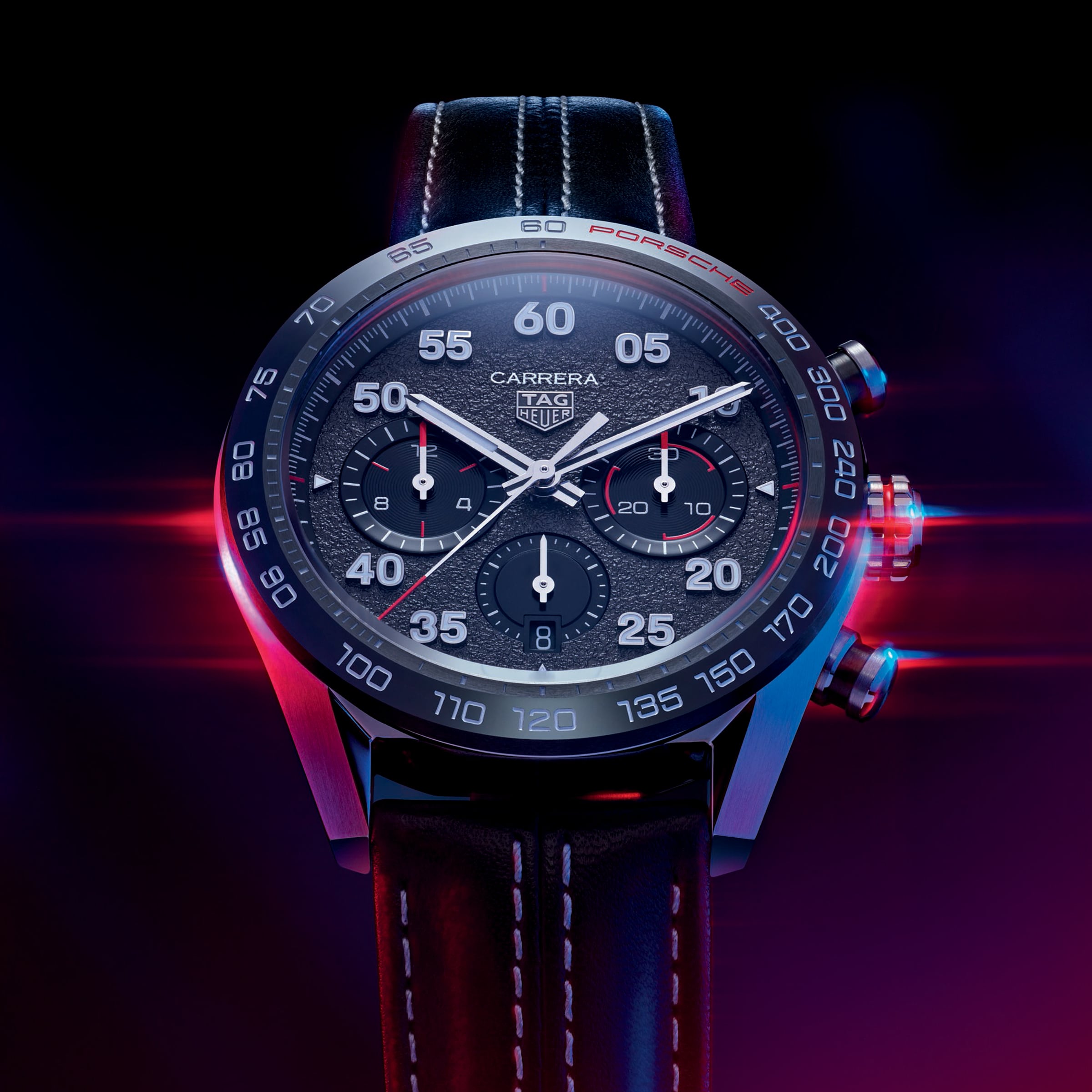 Replica TAG Heuer Carrera Porsche Chronograph Special Edition 44 mm Calibre Heuer 02 Automatic CBN2A1F.FC6492 4 Replica TAG Heuer Carrera Porsche Chronograph Special Edition 44 mm Calibre Heuer 02 Automatic CBN2A1F.FC6492