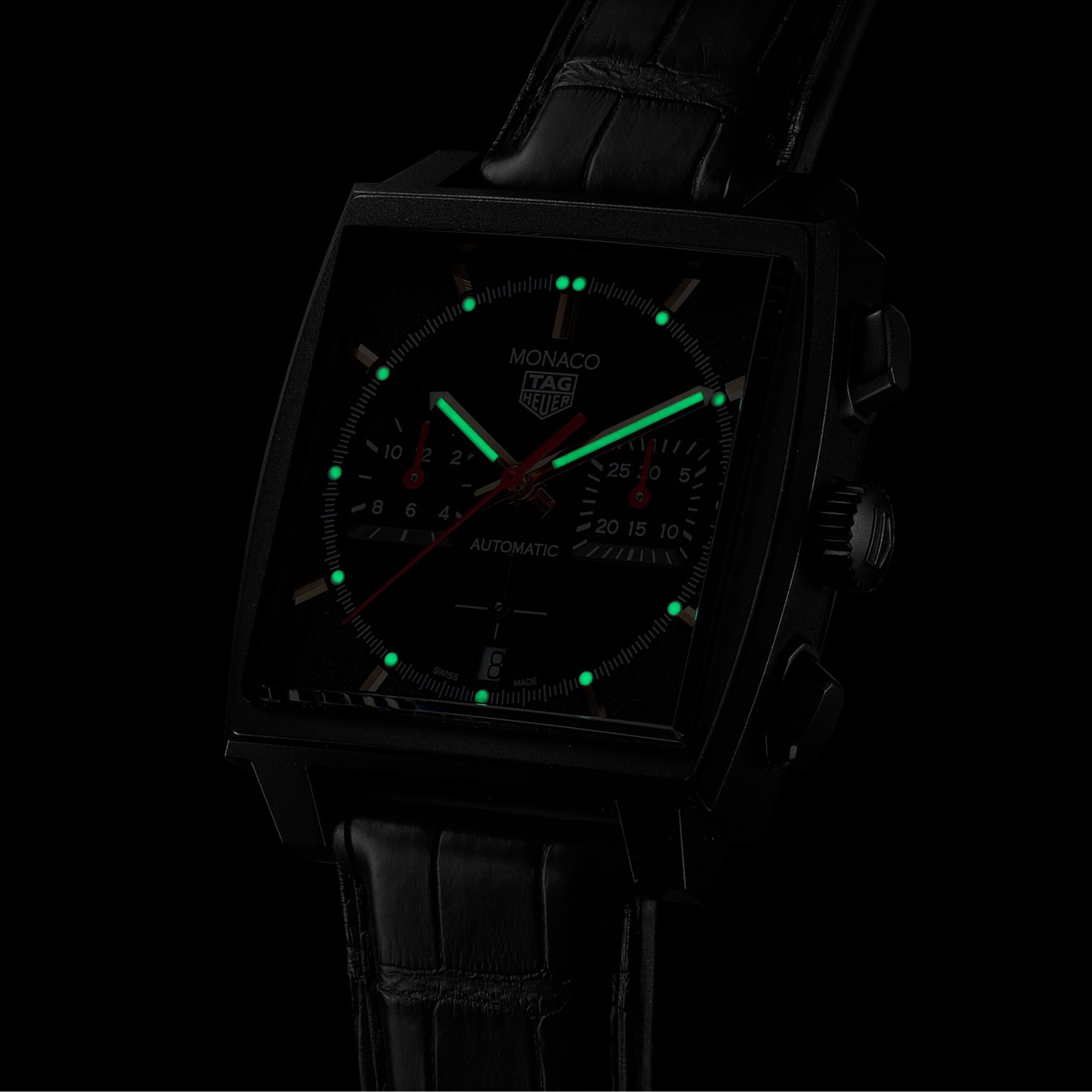 Replica TAG Heuer Monaco Dark Lord 39mm Mens details CBL2180.FC6497 4 Replica TAG Heuer Monaco Dark Lord 39mm Mens details CBL2180.FC6497
