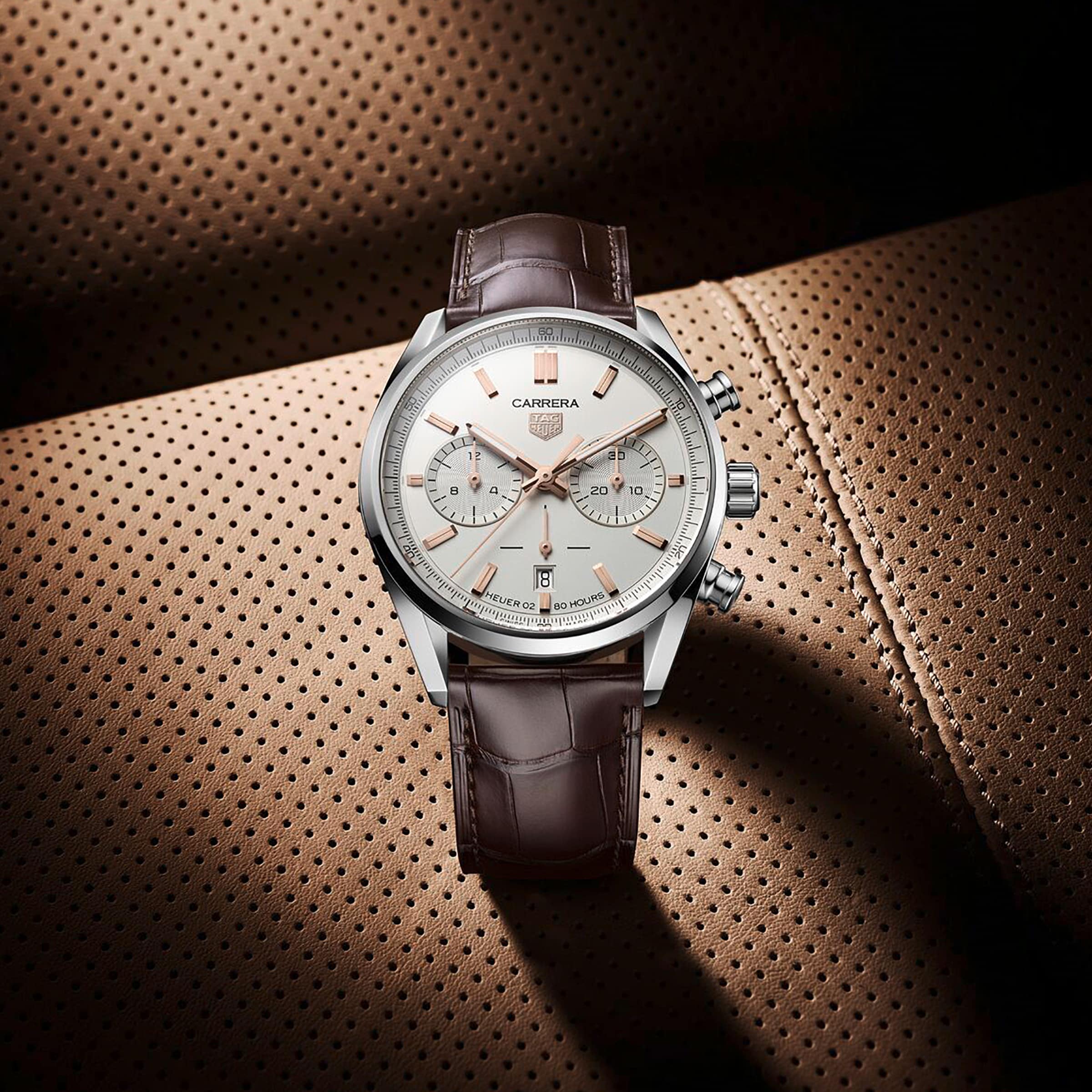 Replica TAG Heuer Carrera Chronograph 02 42mm Mens details CBN2013.FC6483 4 Replica TAG Heuer Carrera Chronograph 02 42mm Mens details CBN2013.FC6483