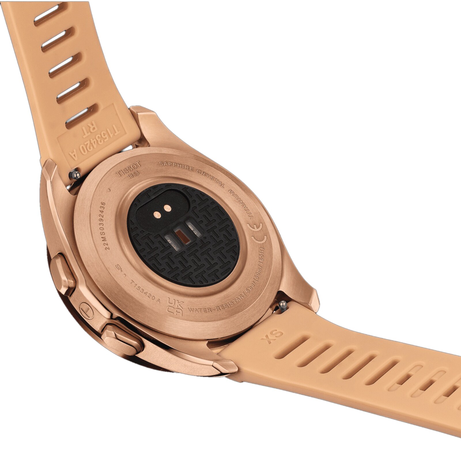 Replica Tissot T-Touch Connect Sport 44mm Unisex details Black With Silicone Strap T1534204705105 4 Replica Tissot T-Touch Connect Sport 44mm Unisex details Black With Silicone Strap T1534204705105