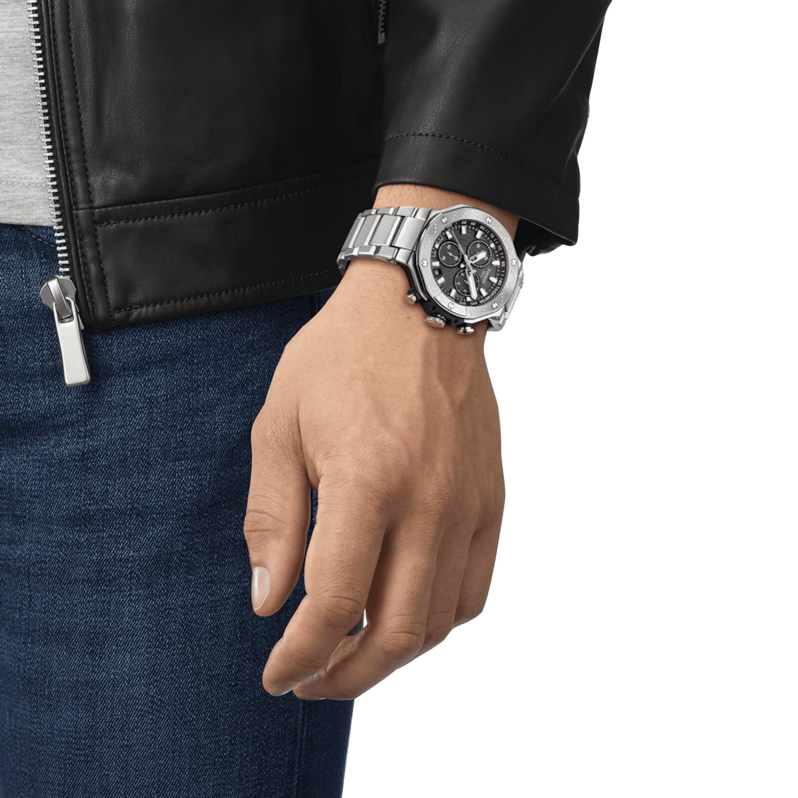 Replica Tissot T-Race 45mm Mens details Black T1414171105101 4 Replica Tissot T-Race 45mm Mens details Black T1414171105101