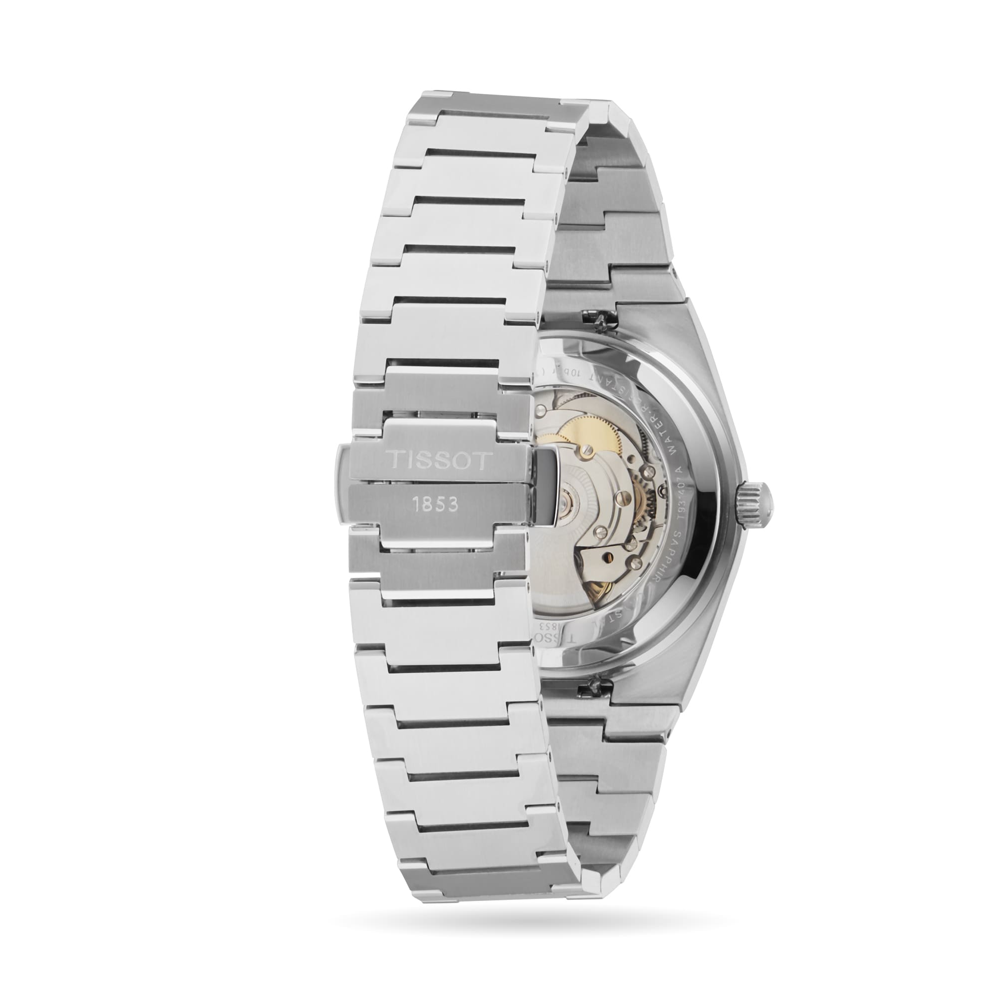 Replica Tissot PRX Powermatic 80 35mm Steel and 18K Gold Bezel Unisex details T9312074103101 4 Replica Tissot PRX Powermatic 80 35mm Steel and 18K Gold Bezel Unisex details T9312074103101