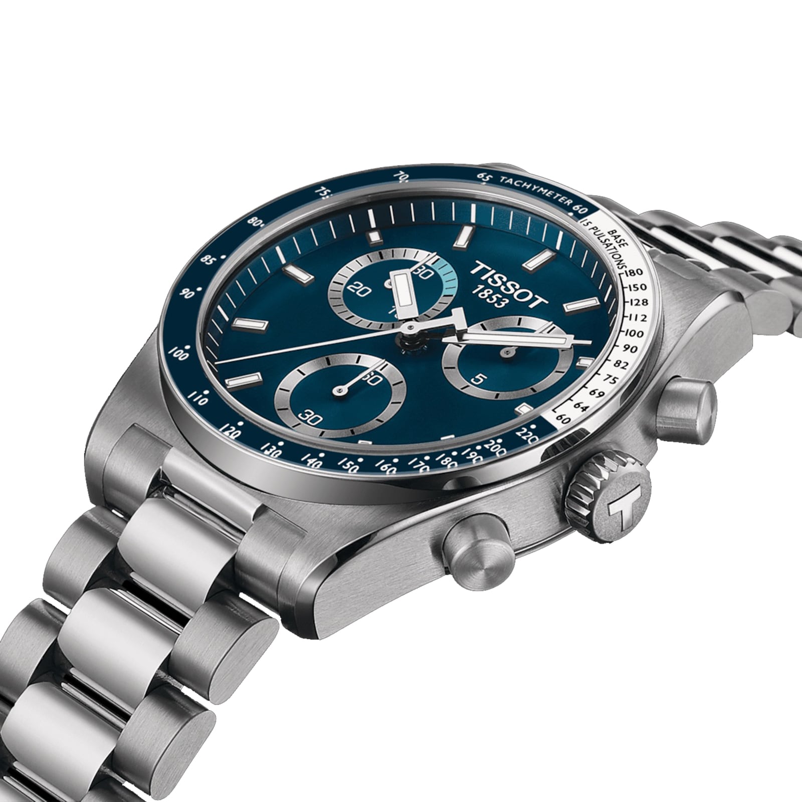 Replica Tissot PR516 Chronograph 40mm Mens details Blue T1494171104100