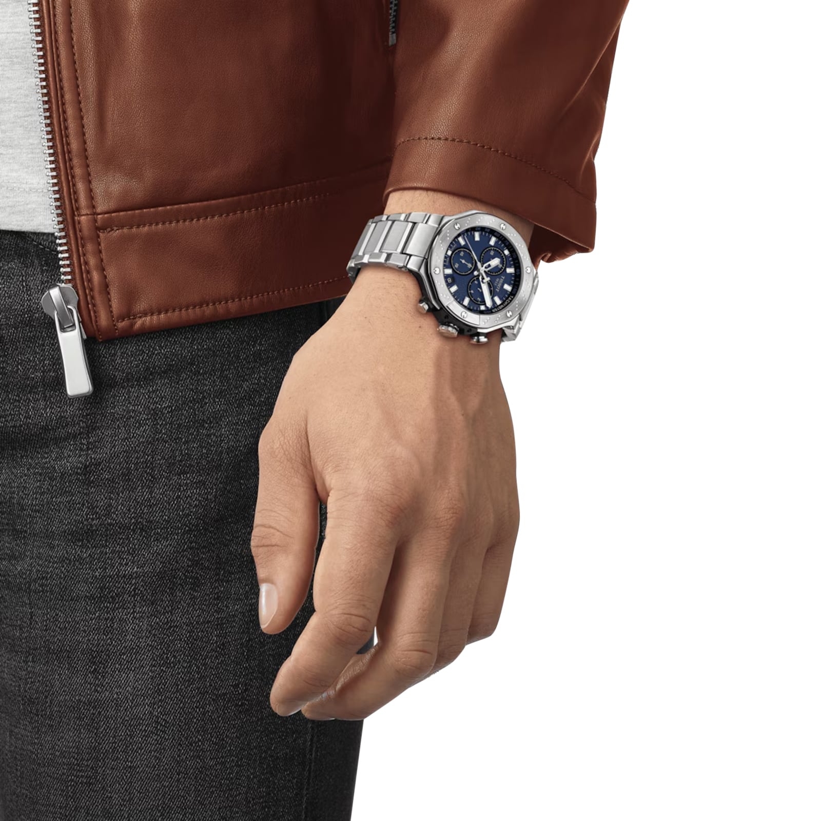 Replica Tissot T-Sport T-Race Chronograph 45mm Mens details Blue T1414171104100 4 Replica Tissot T-Sport T-Race Chronograph 45mm Mens details Blue T1414171104100