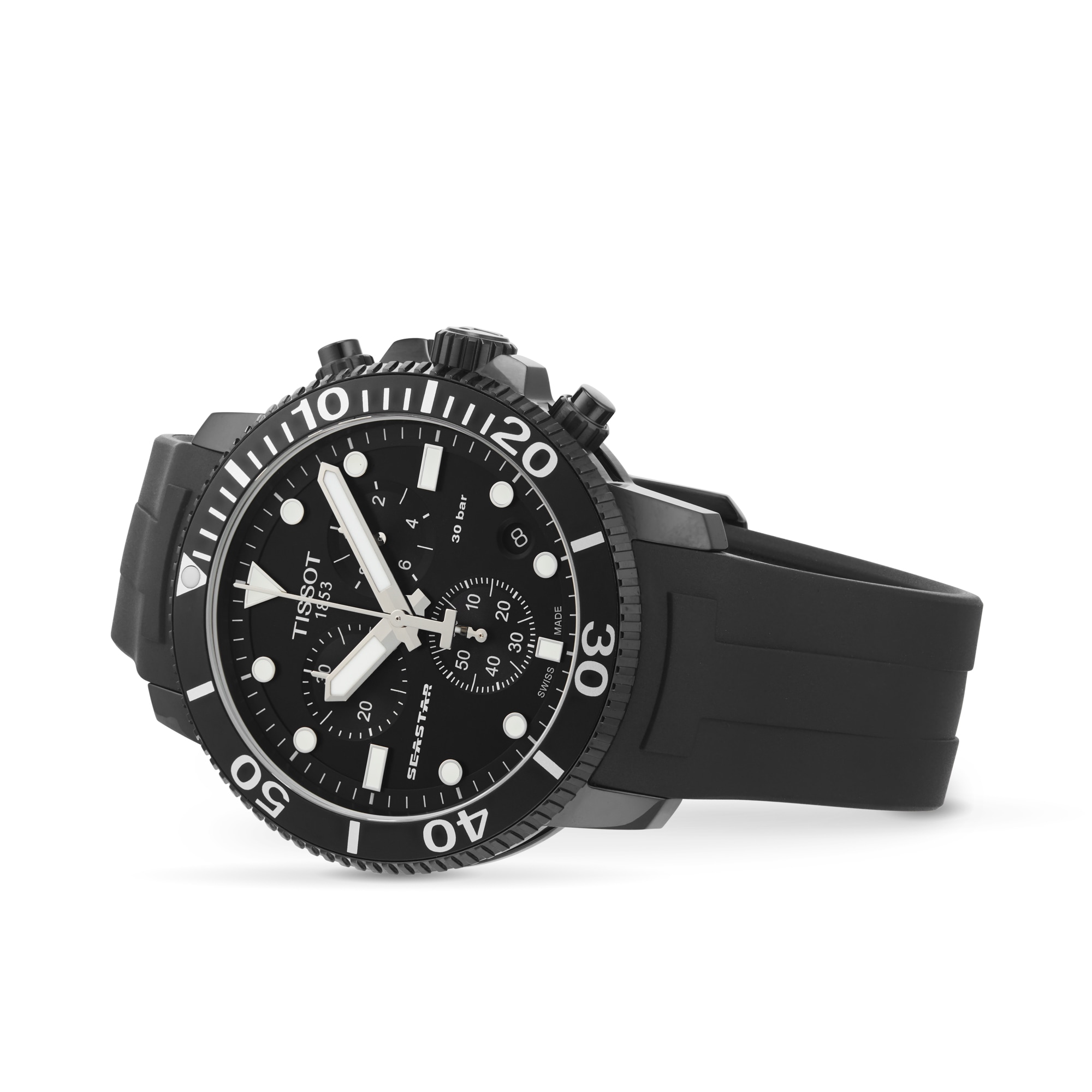 Replica Tissot T-Sport Seastar 44.5mm Mens details T1204173705102 4 Replica Tissot T-Sport Seastar 44.5mm Mens details T1204173705102