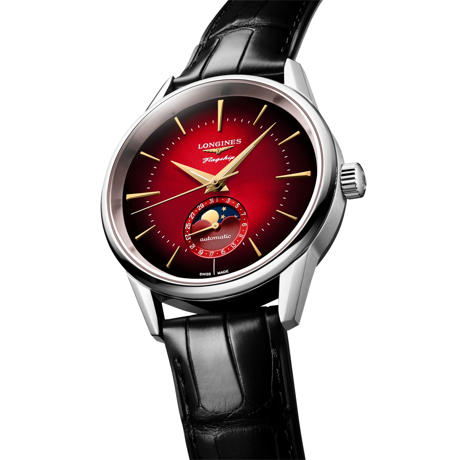 Replica Longines Flagship Heritage Year Of The Dragon 38.5mm Mens details Red L48154092 4 Replica Longines Flagship Heritage Year Of The Dragon 38.5mm Mens details Red L48154092