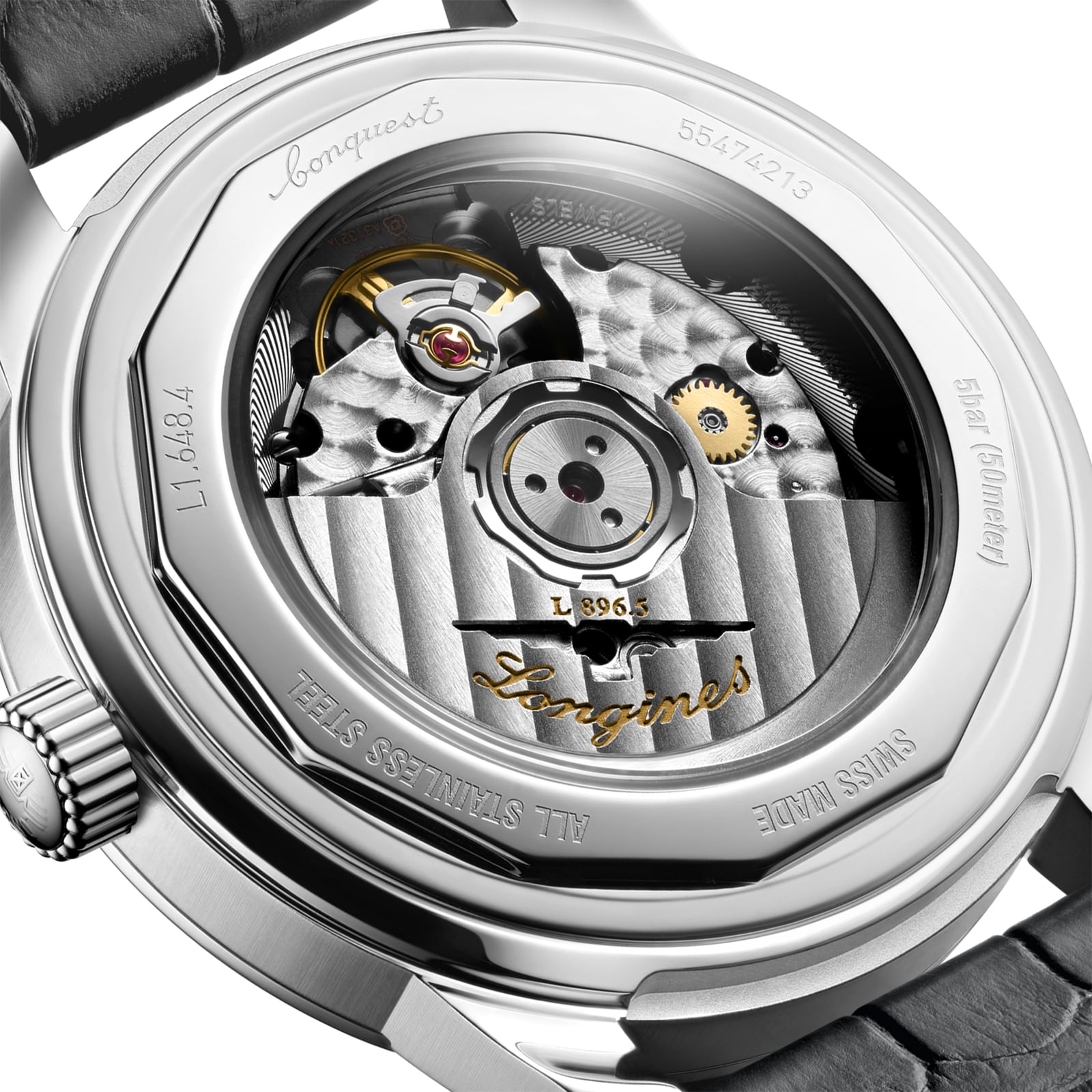 Replica Longines Conquest Heritage Central Power Reserve 38mm Mens details Grey L16484622
