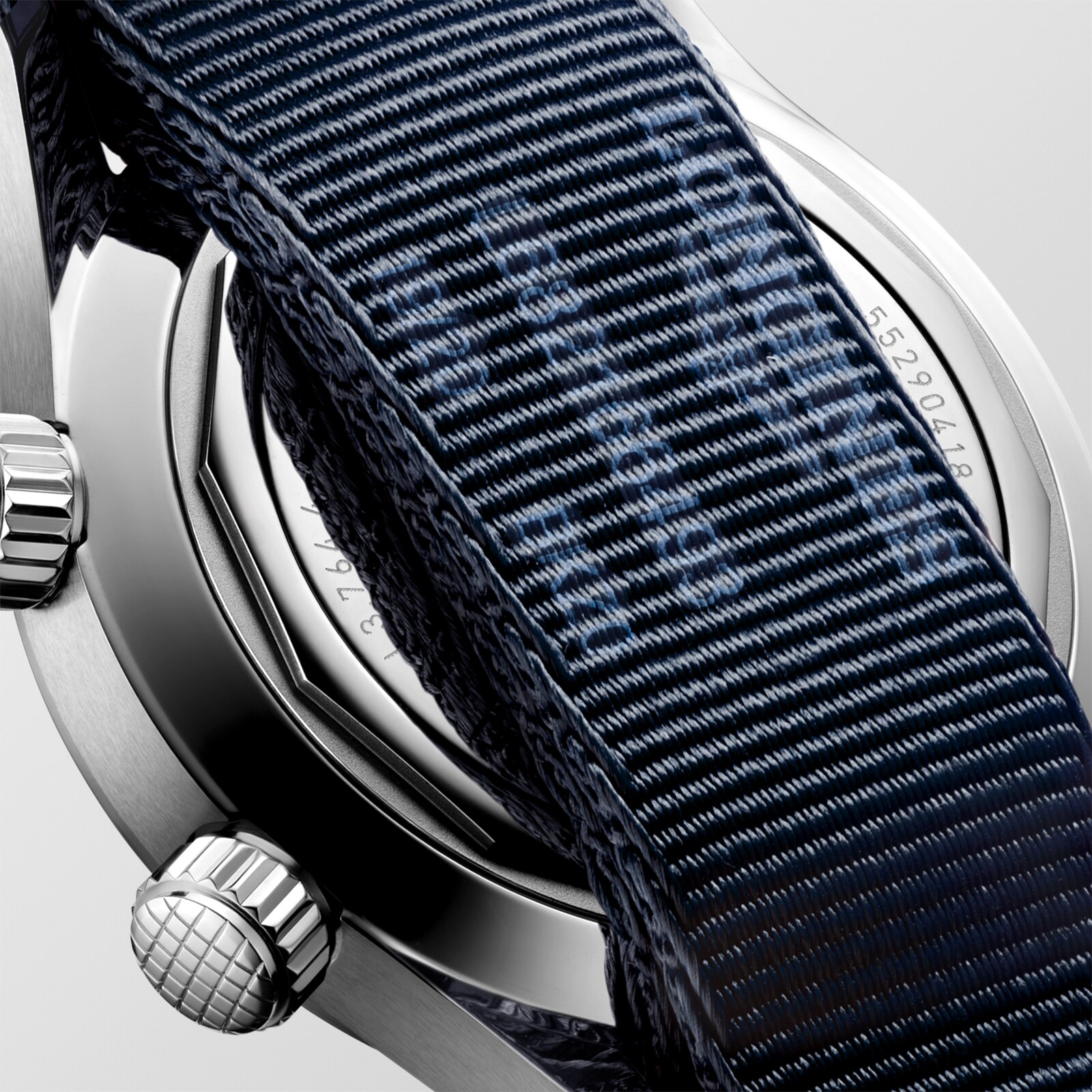 Replica Longines Legend Diver 39mm Mens details Blue Fabric L37644902 4 Replica Longines Legend Diver 39mm Mens details Blue Fabric L37644902