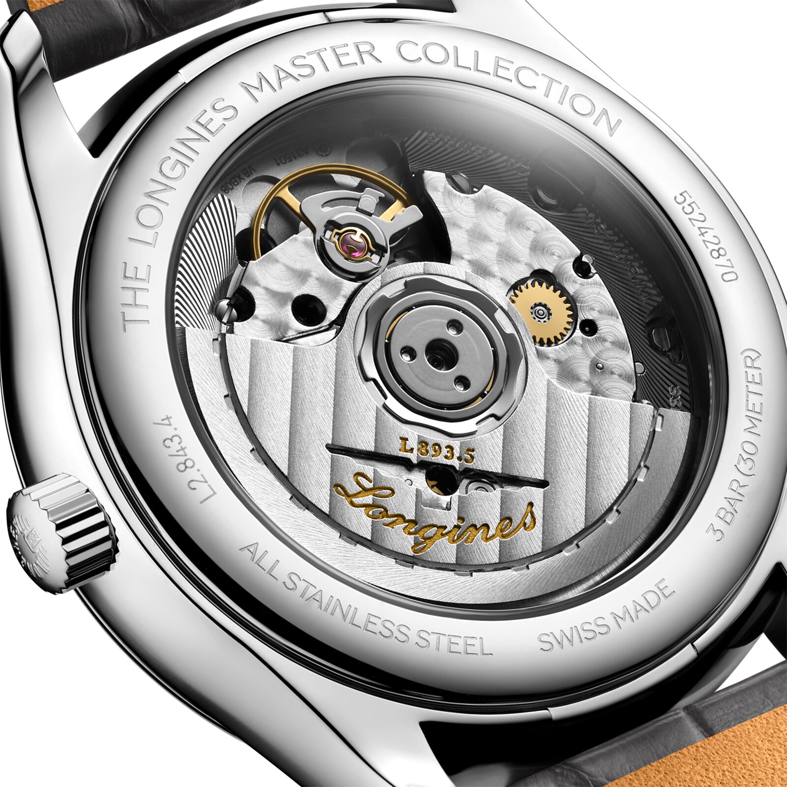 Replica Longines Master Collection 38.5mm Mens details Grey L28434632