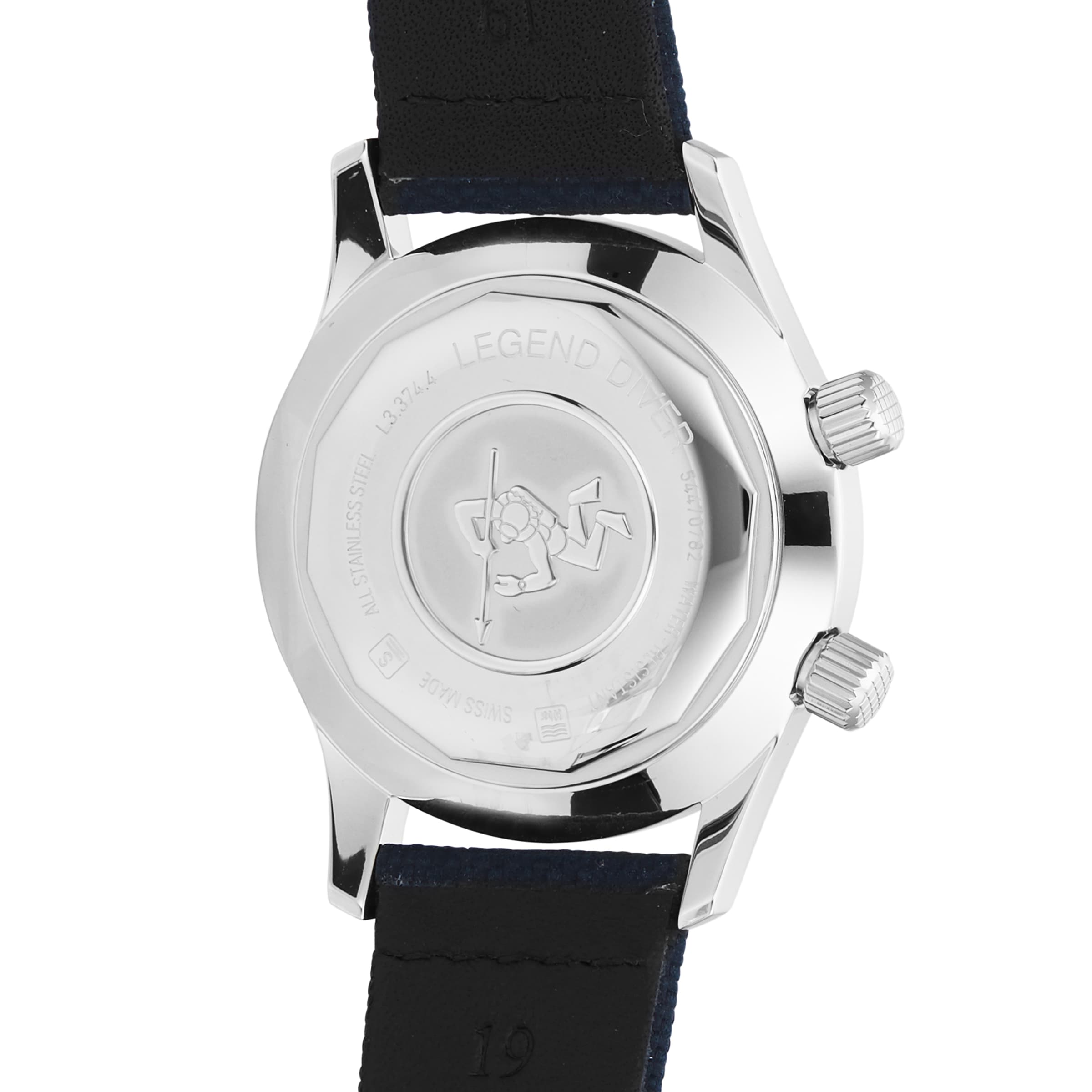 Replica Longines Legend Diver 36mm Mens Blue details L33744902