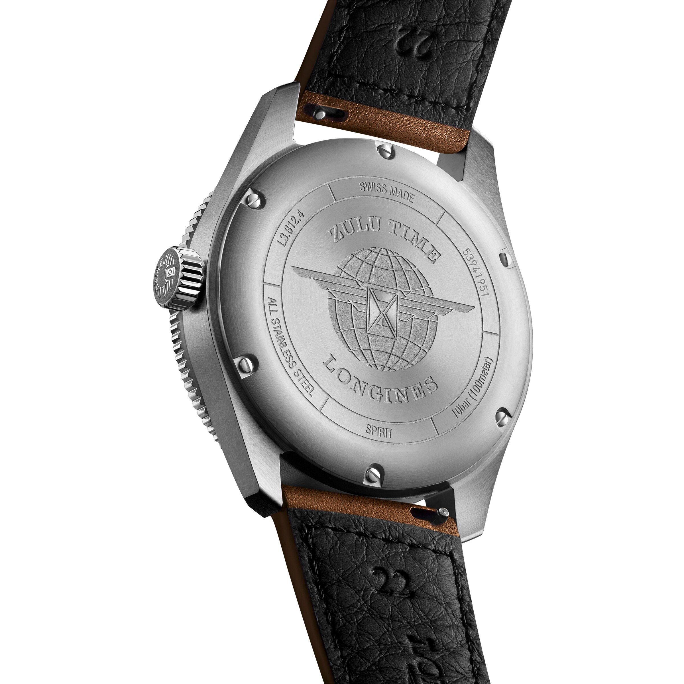 Replica Longines Spirit Zulu Time Pioneering time zones 42mm L38124632 4 Replica Longines Spirit Zulu Time Pioneering time zones 42mm L38124632