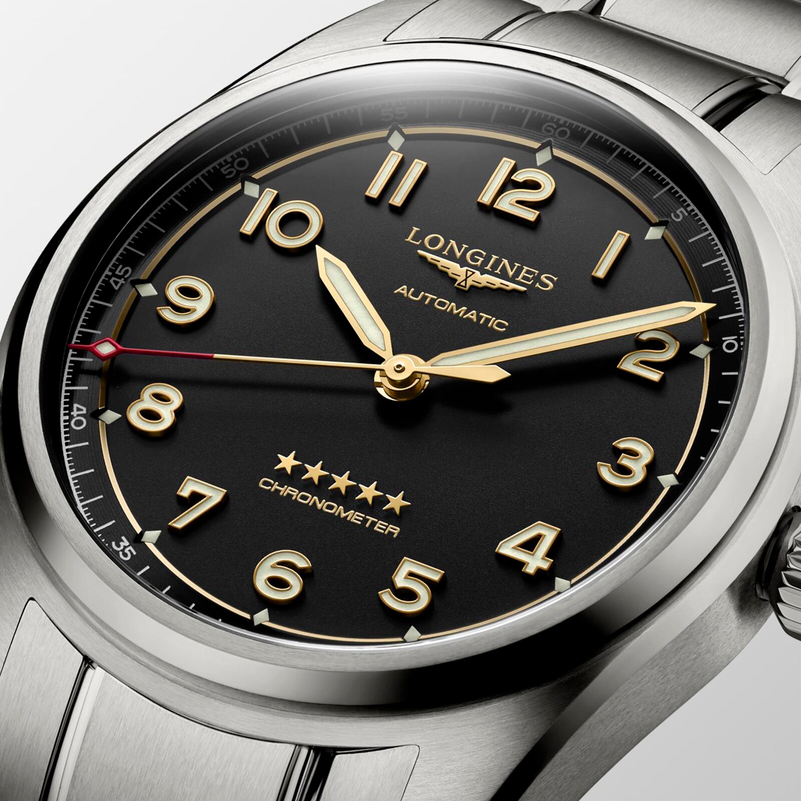 Replica Longines Spirit Titanium 40mm Mens details Grey L38101536 4 Replica Longines Spirit Titanium 40mm Mens details Grey L38101536