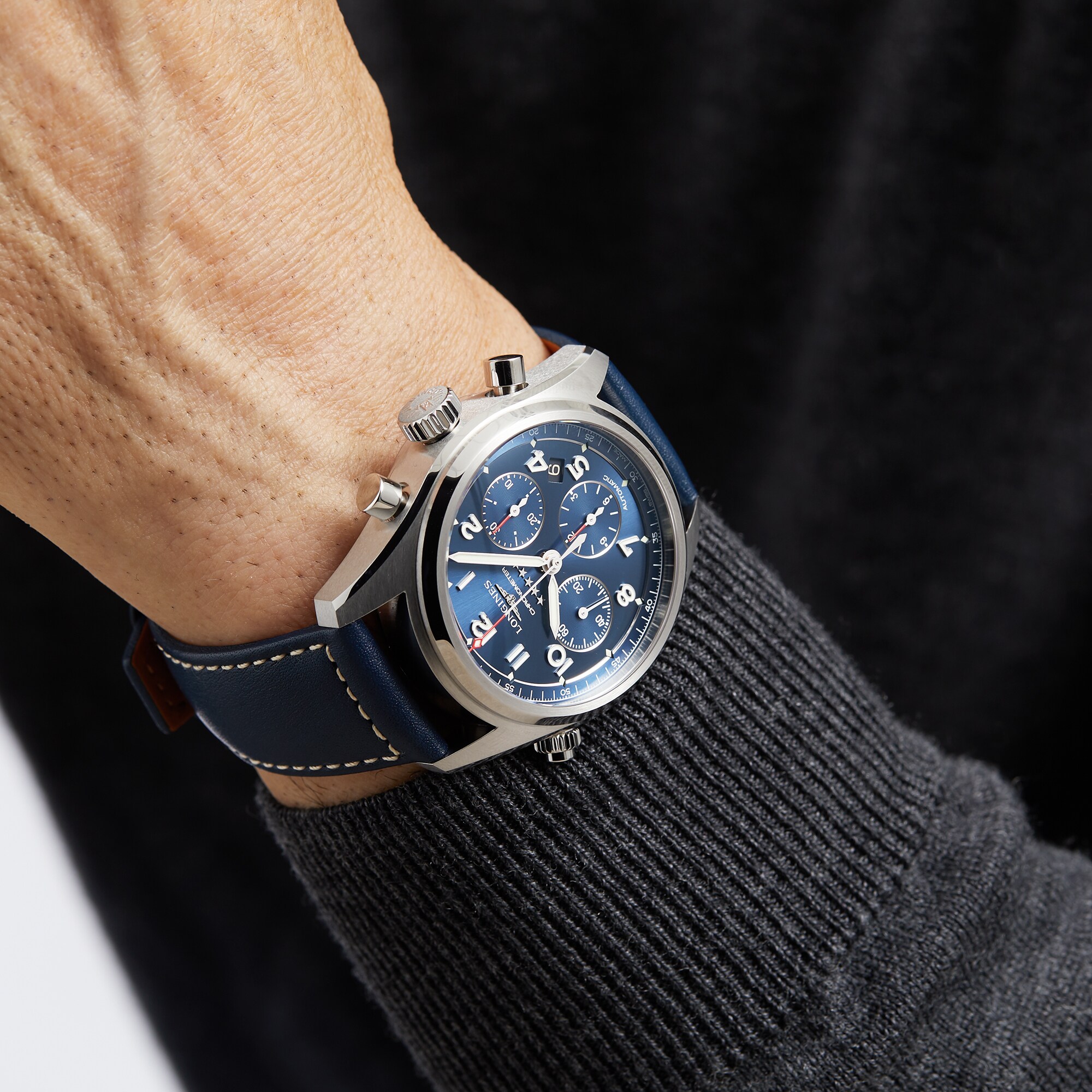 Replica Longines Spirit 42mm Mens details L38204930 4 Replica Longines Spirit 42mm Mens details L38204930