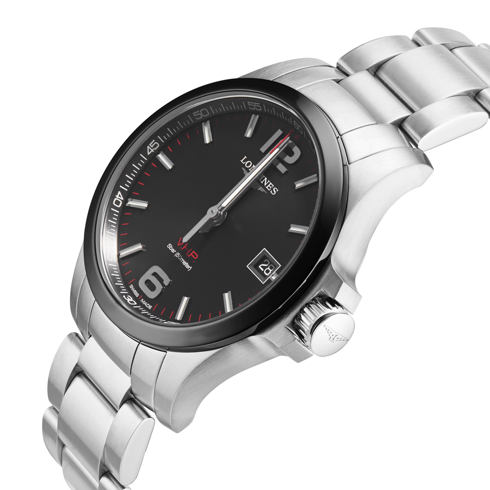 Replica Longines Conquest V.H.P. 41mm Mens details L37194566