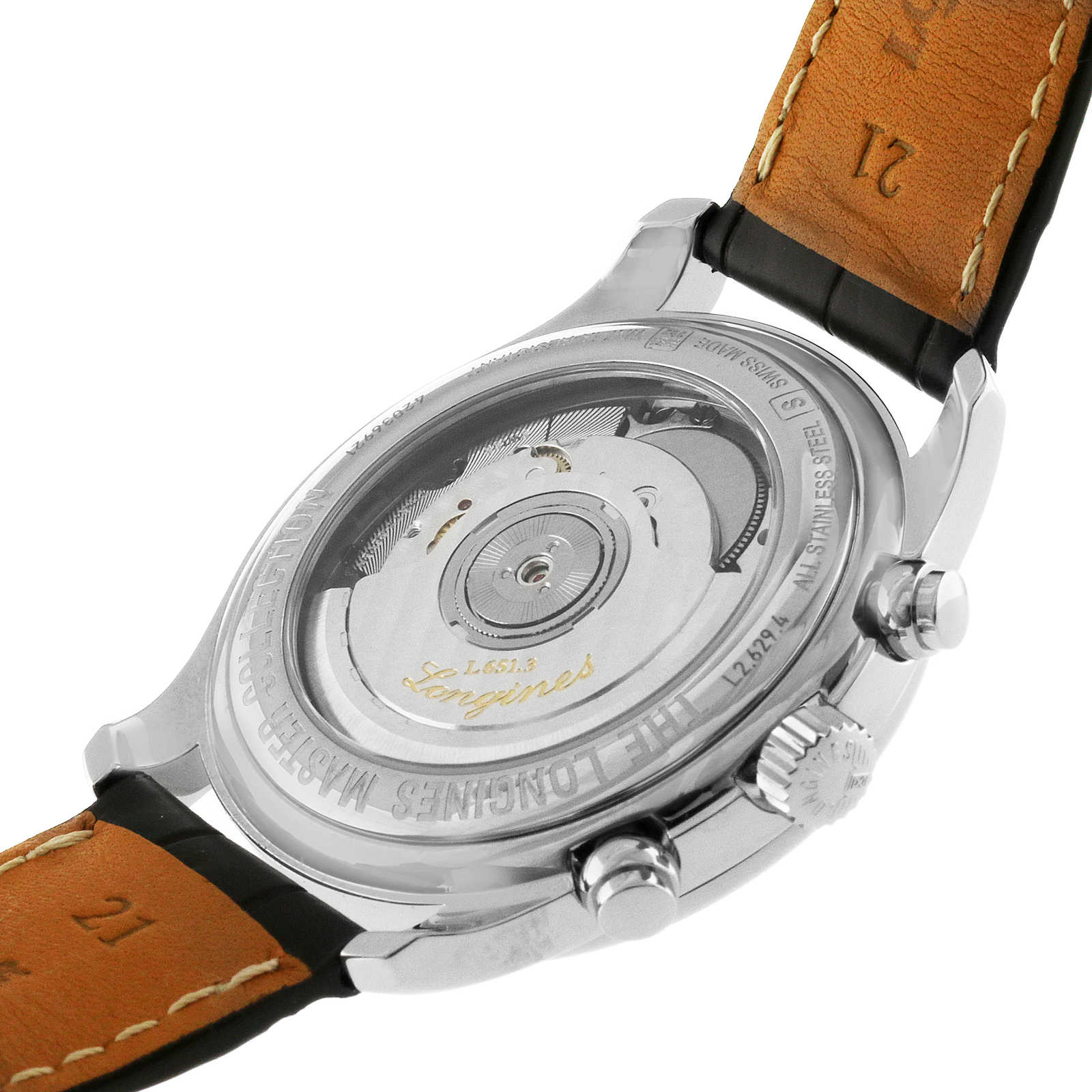 Replica Longines Master Collection 40mm Automatic Chronograph Mens details L26294783