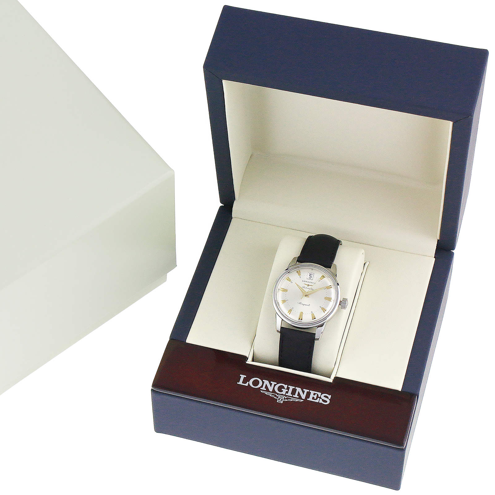 Replica Longines Heritage Mens 35mm Automatic Mens details L16114752 4 Replica Longines Heritage Mens 35mm Automatic Mens details L16114752