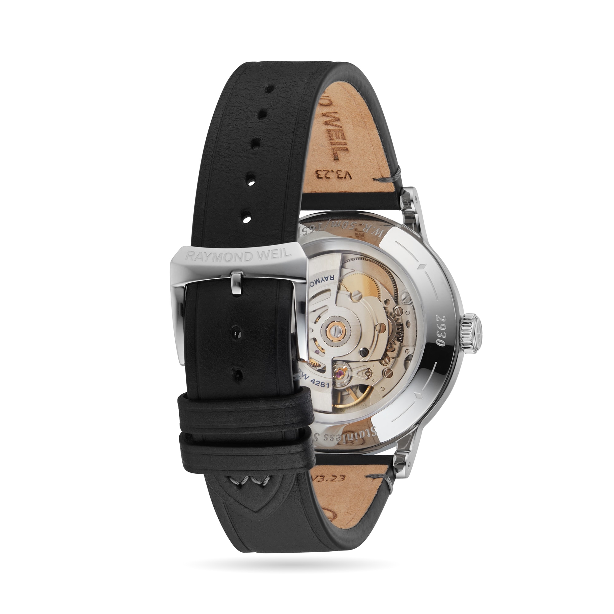 Replica Raymond Weil Millesime 39.5mm Mens details Grey 2930-STC-60001 4 Replica Raymond Weil Millesime 39.5mm Mens details Grey 2930-STC-60001