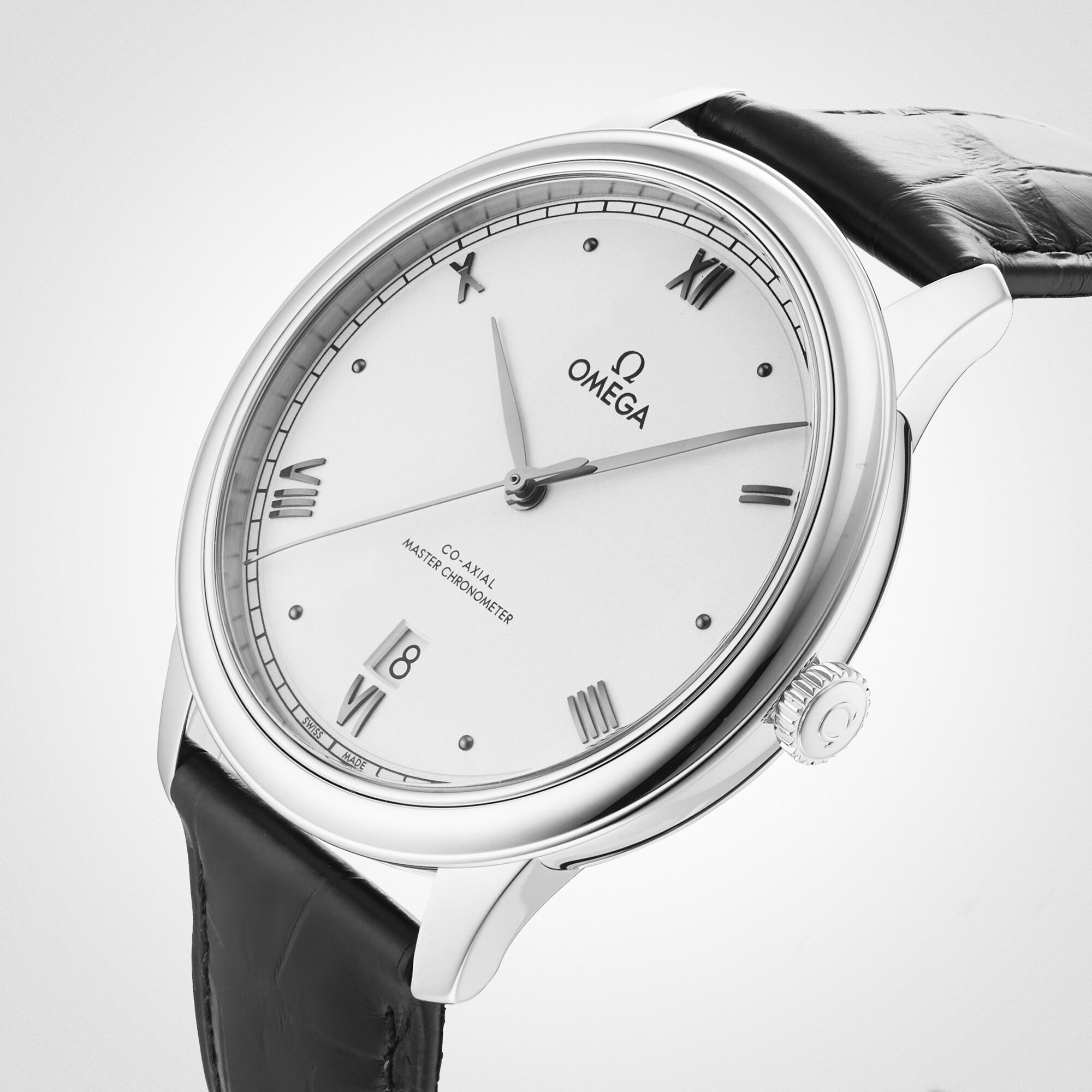 Replica Omega De Ville Prestige Co-Axial Master Chronometer 40mm Mens details Silver O43413402002001 4 Replica Omega De Ville Prestige Co-Axial Master Chronometer 40mm Mens details Silver O43413402002001