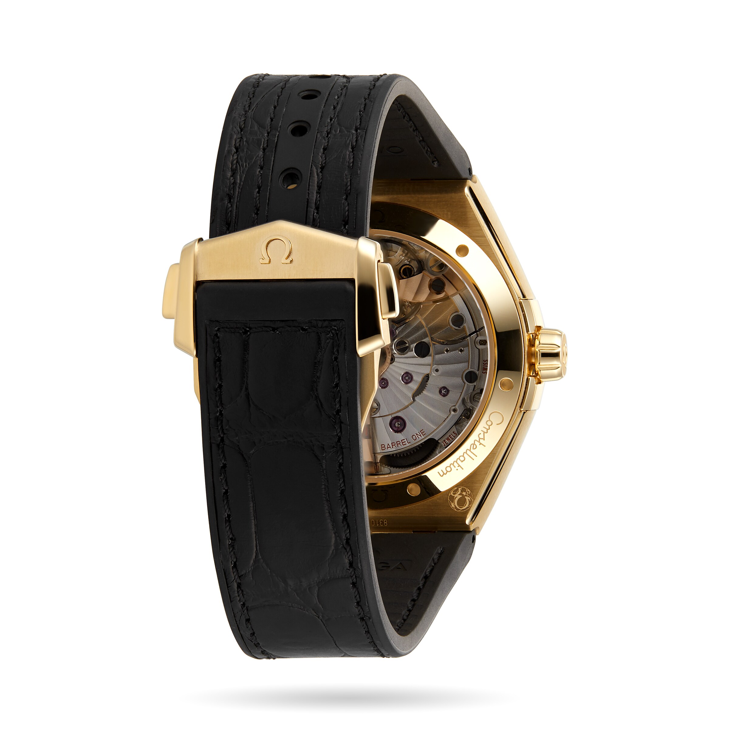 Replica Omega Constellation Co-Axial Master Chronometer 41mm Mens details Yellow Gold O13163412101001